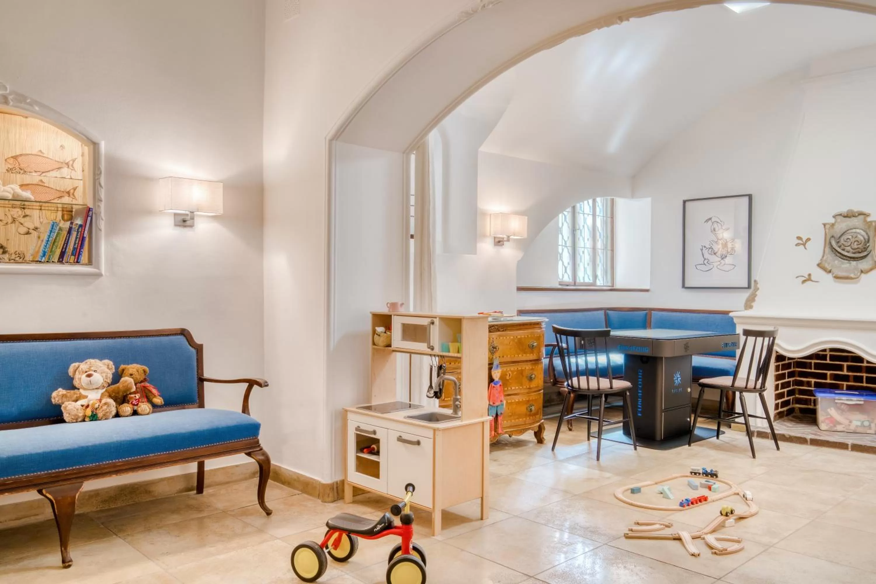 Children play ground in Hotel Eisenhut