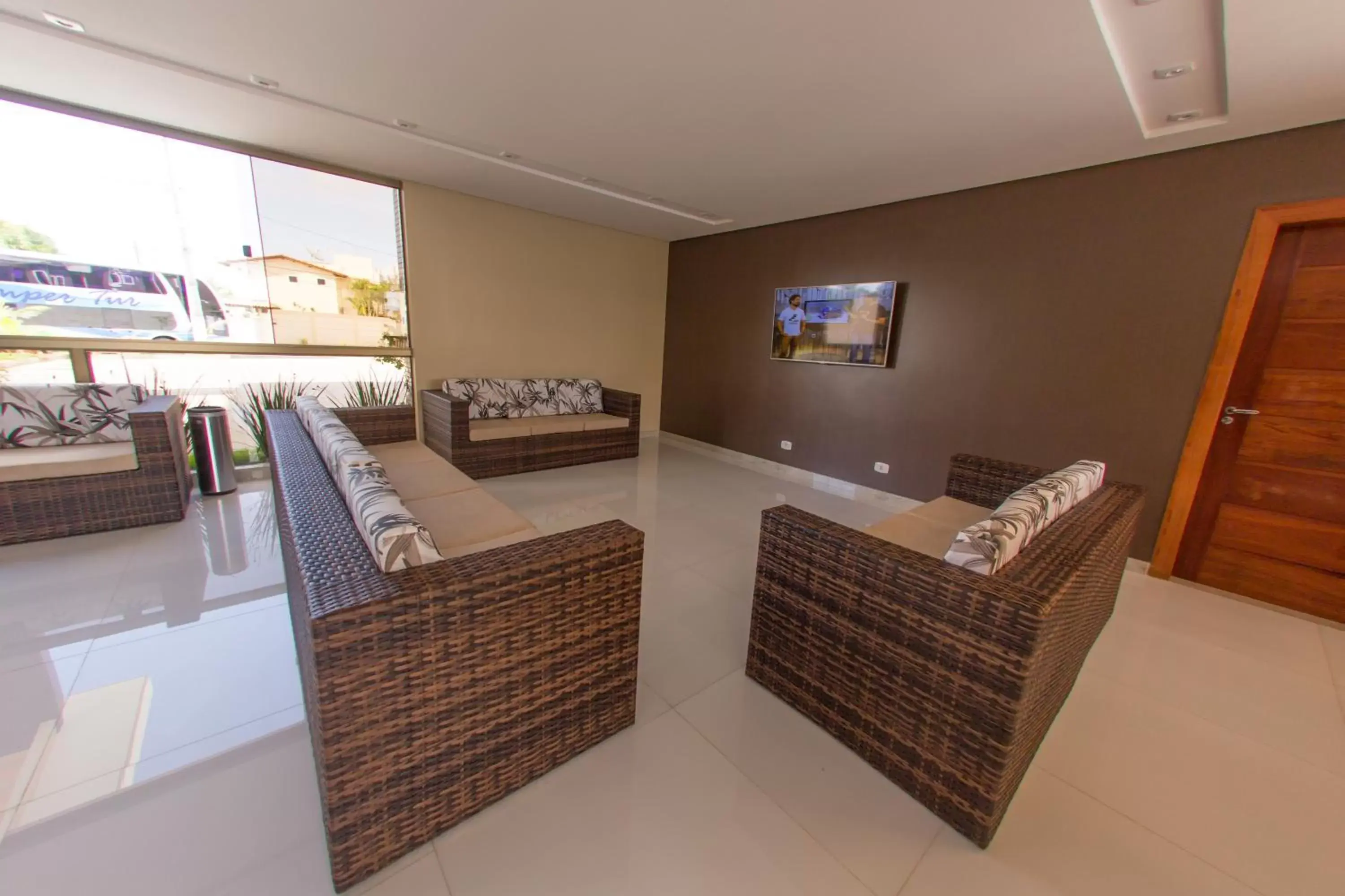 Lobby or reception, Seating Area in Safira Praia Hotel