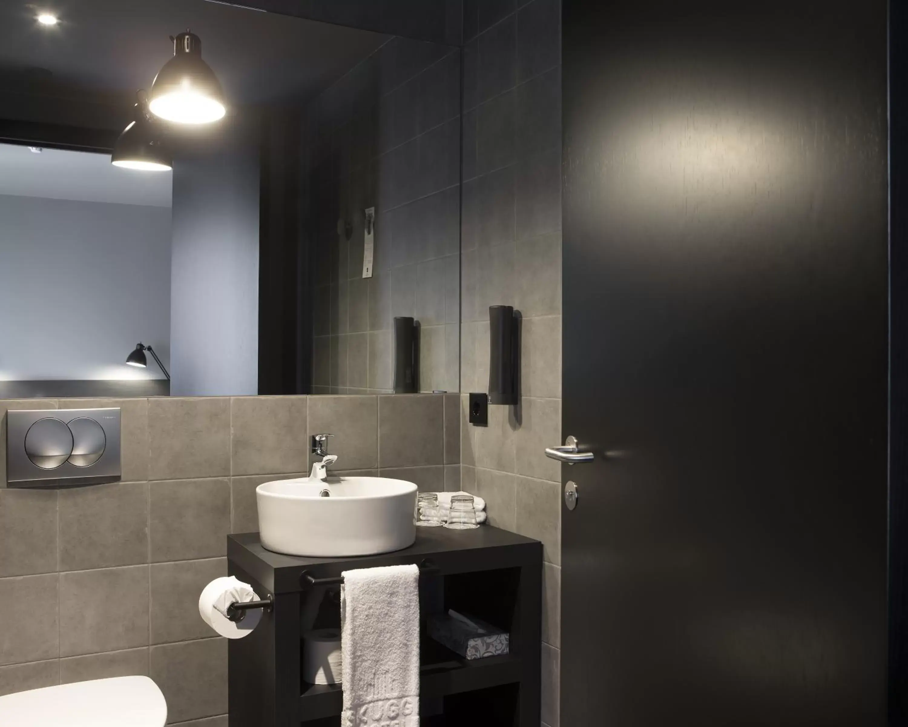 Toilet, Bathroom in Skuggi Hotel by Keahotels