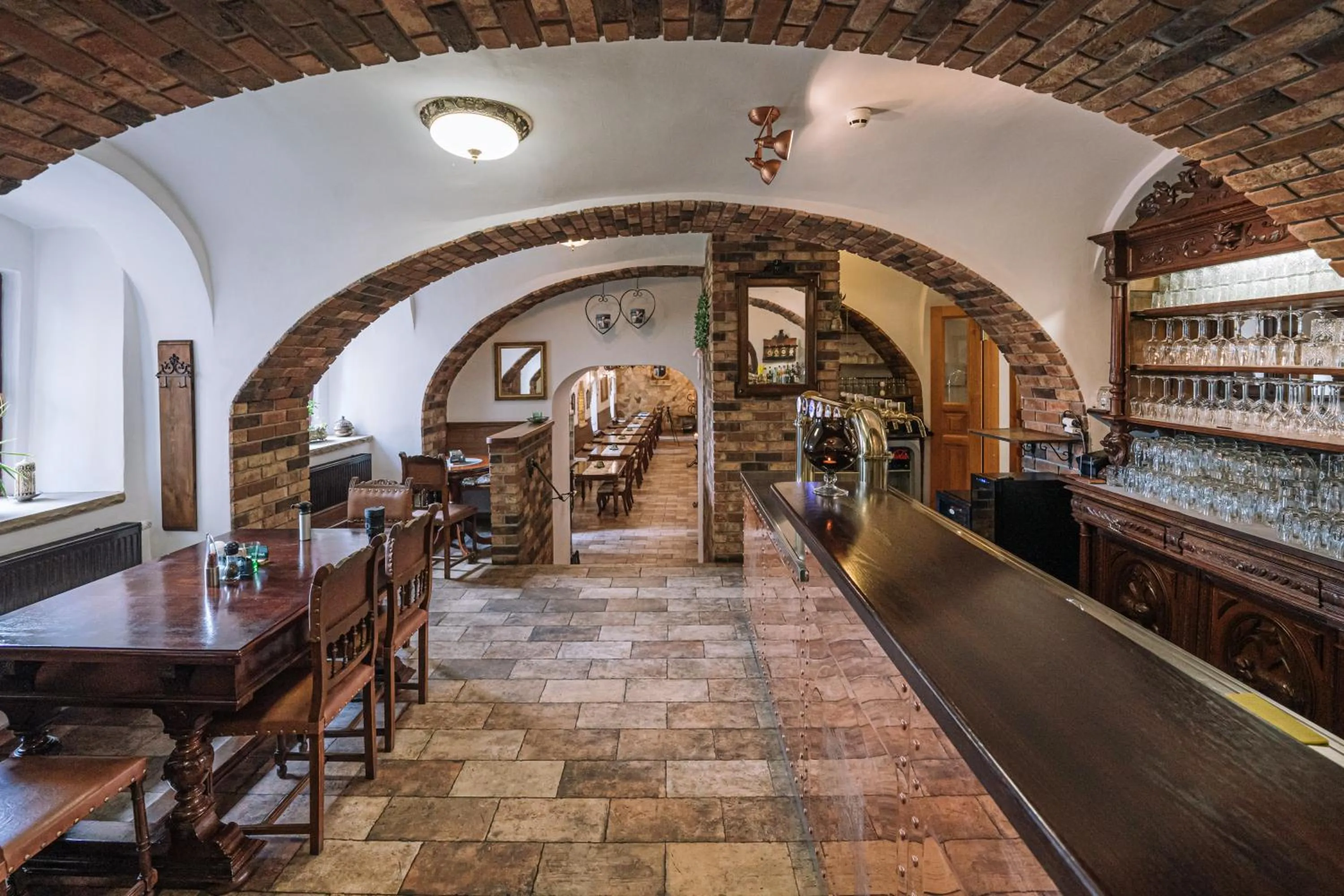 Restaurant/places to eat in Hotel Svatojánský Dvůr