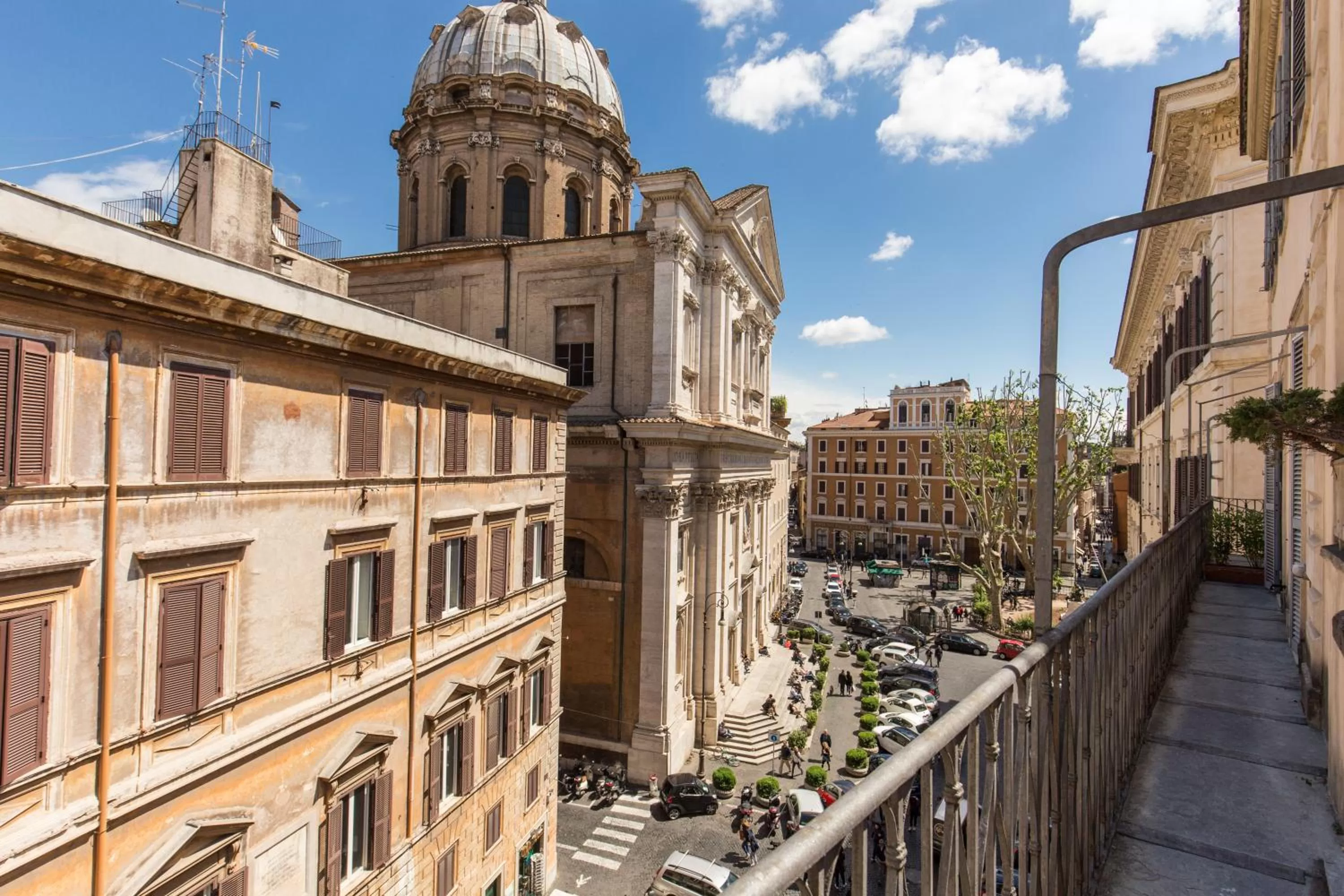 City view in The Spanish Suite Campo de' Fiori
