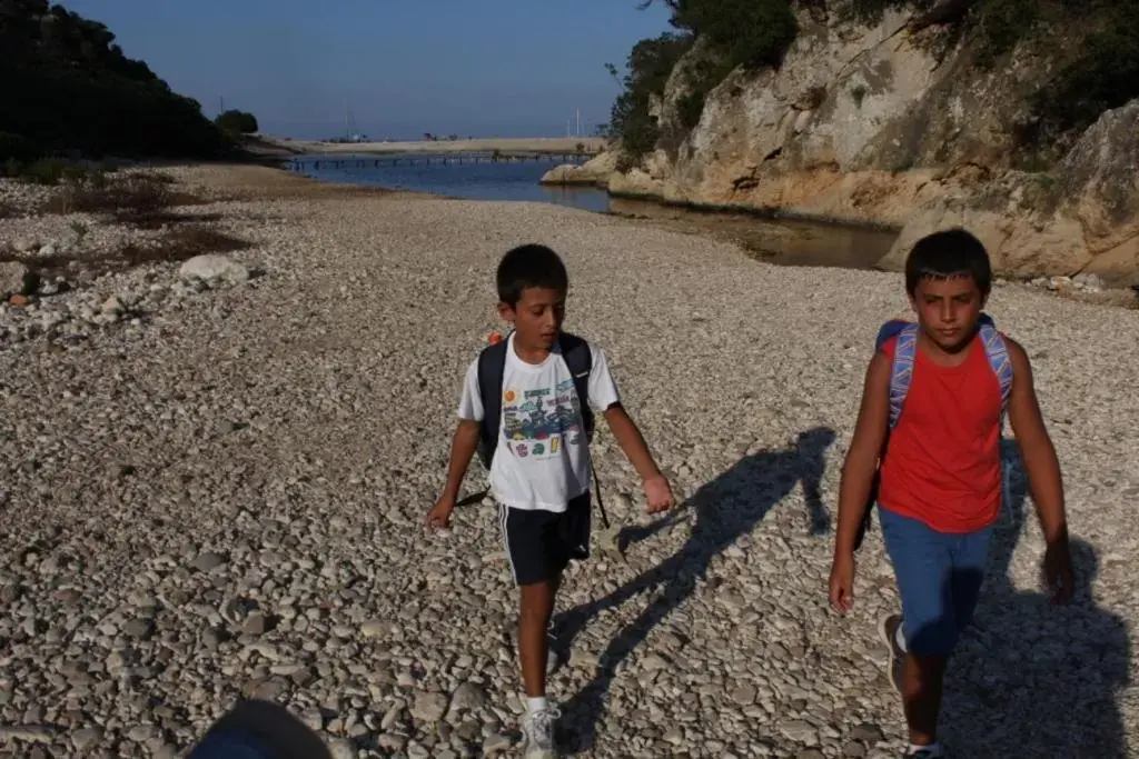 Children in B&B Selvaggio Blu