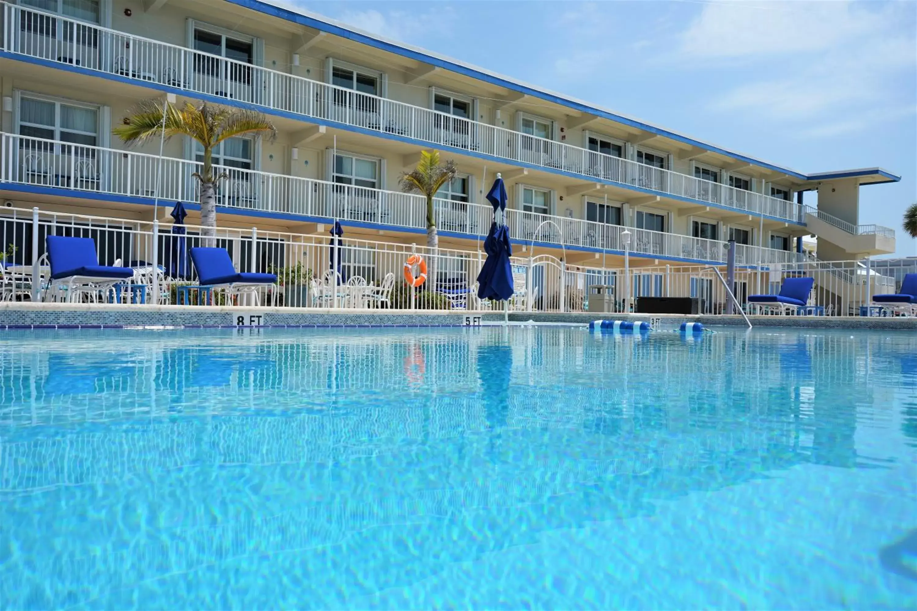 Swimming pool, Property Building in Glunz Ocean Beach Hotel and Resort