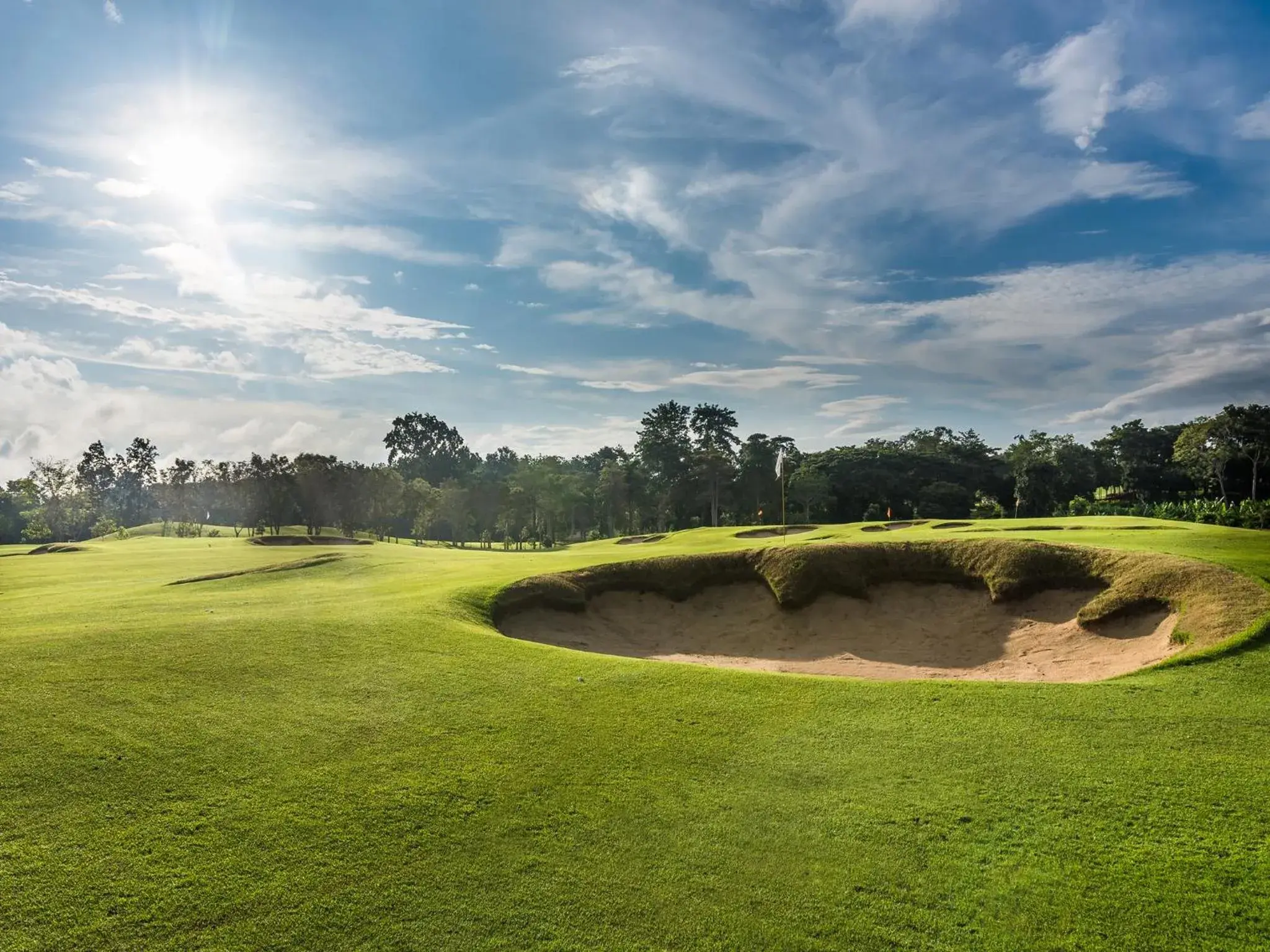 Golfcourse, Golf in Chatrium Golf Resort Soi Dao Chanthaburi