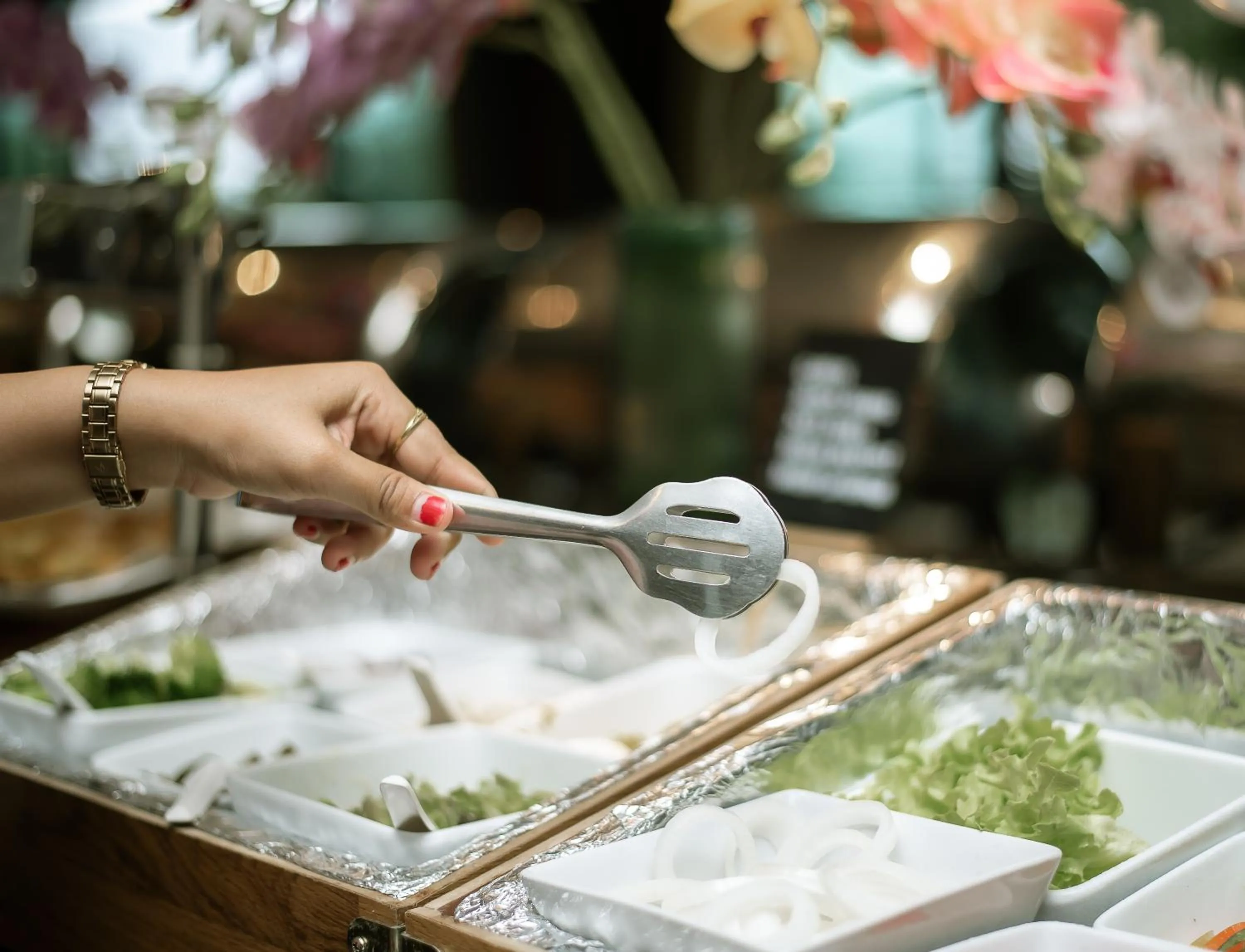 Breakfast in Anyavee Tubkaek Beach Resort