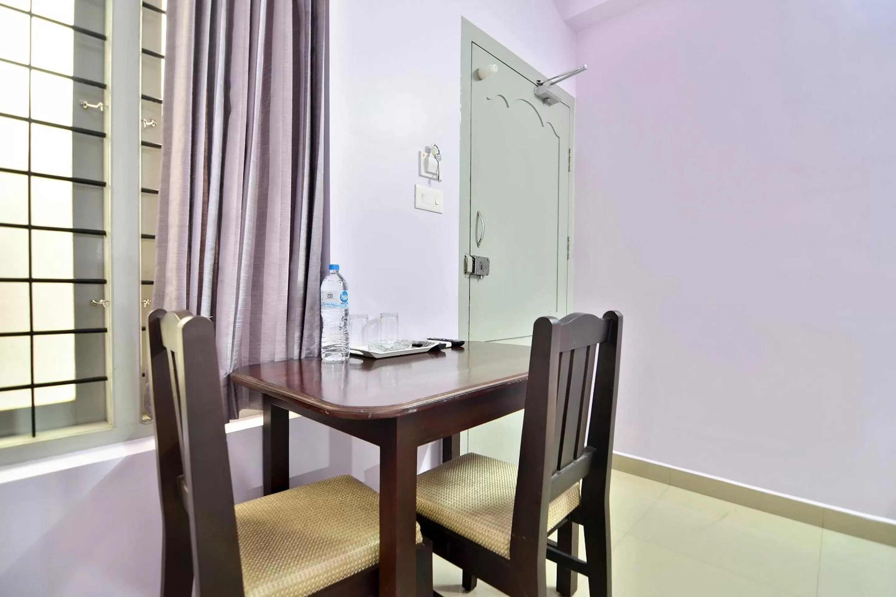 Dining area in Shanthi Residency