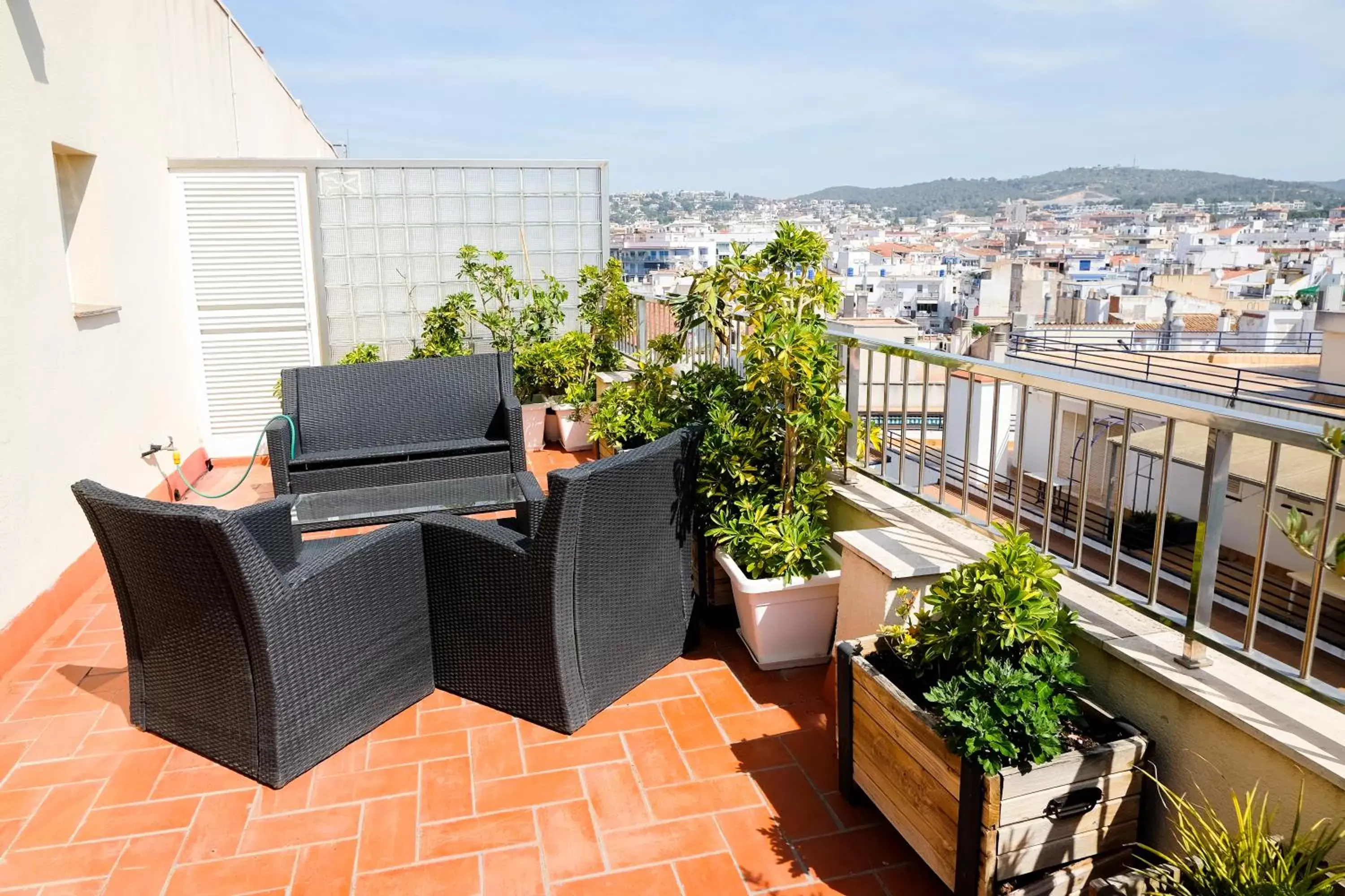 Balcony/Terrace in Hotel Subur