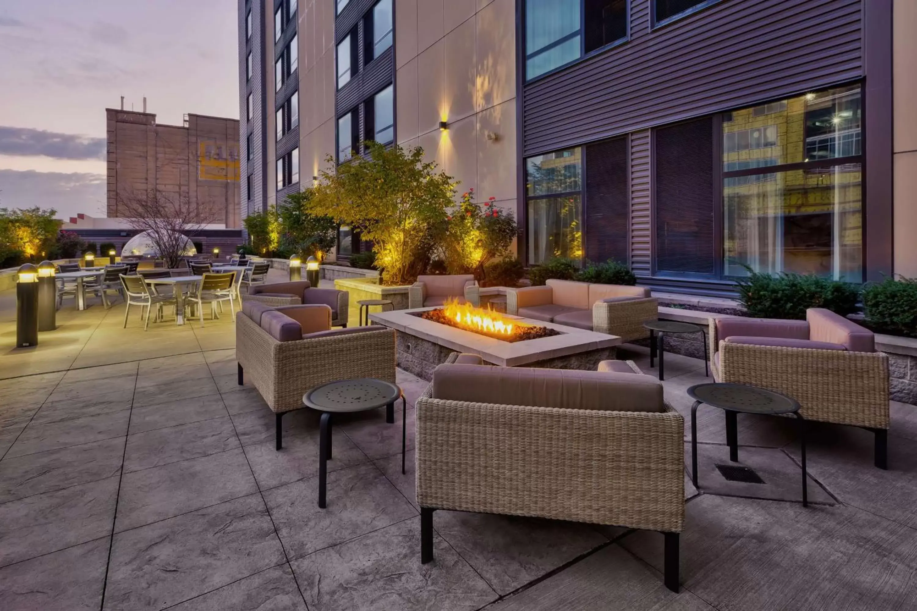 Patio in Homewood Suites by Hilton Pittsburgh Downtown