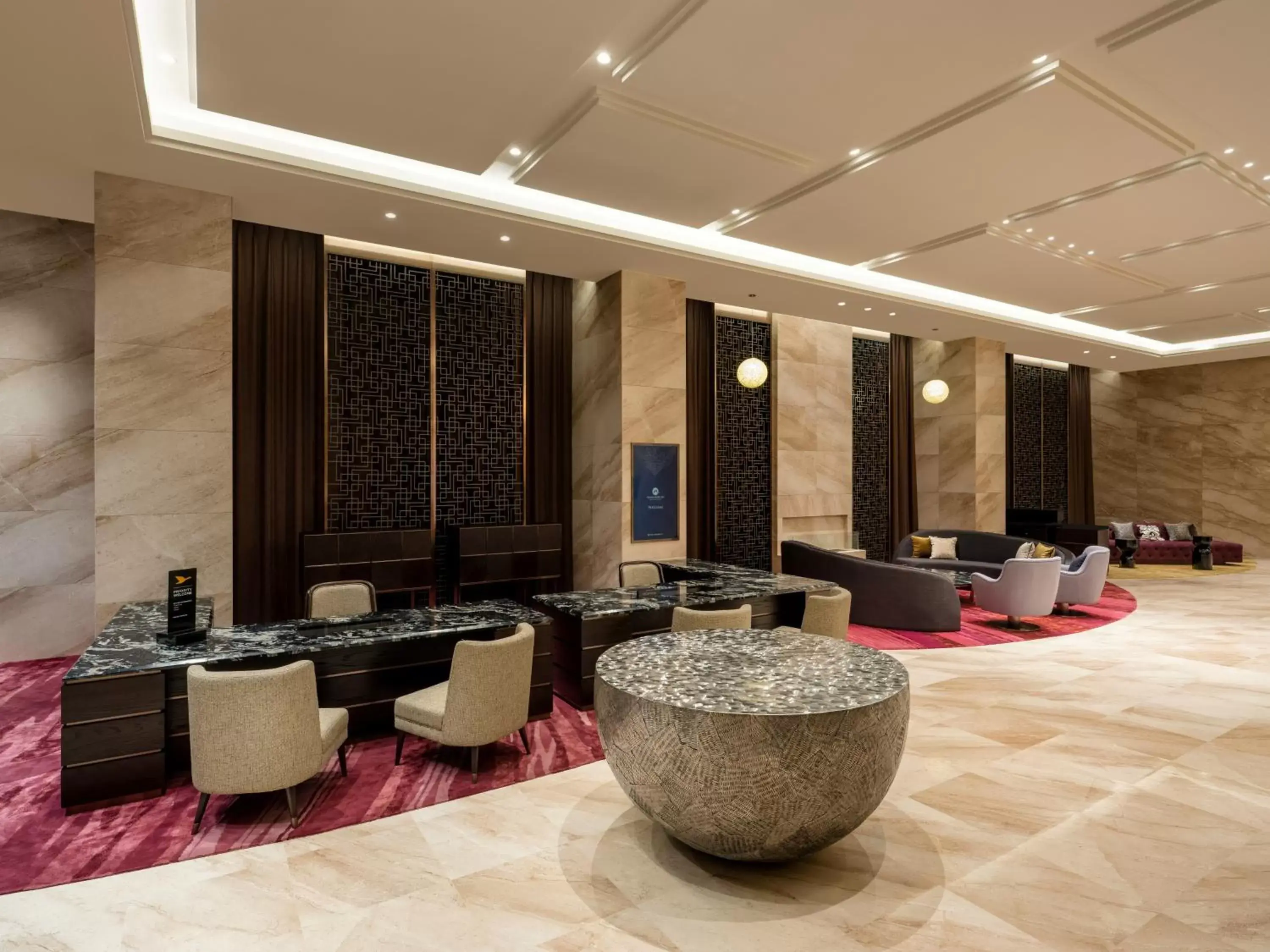Lobby or reception in Grand Mercure Ambassador Hotel and Residences Seoul Yongsan