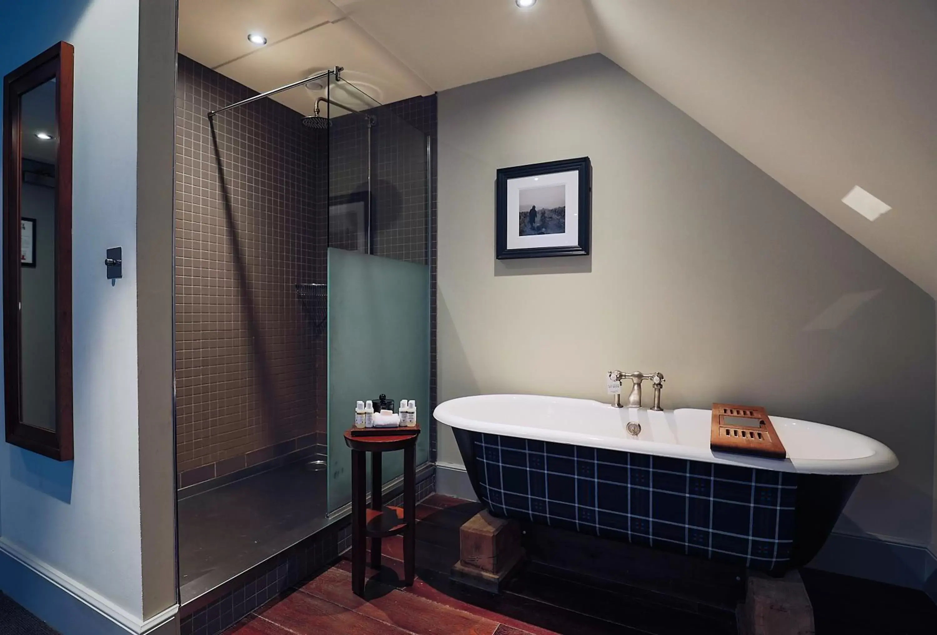 Bath, Bathroom in Hotel Du Vin Edinburgh