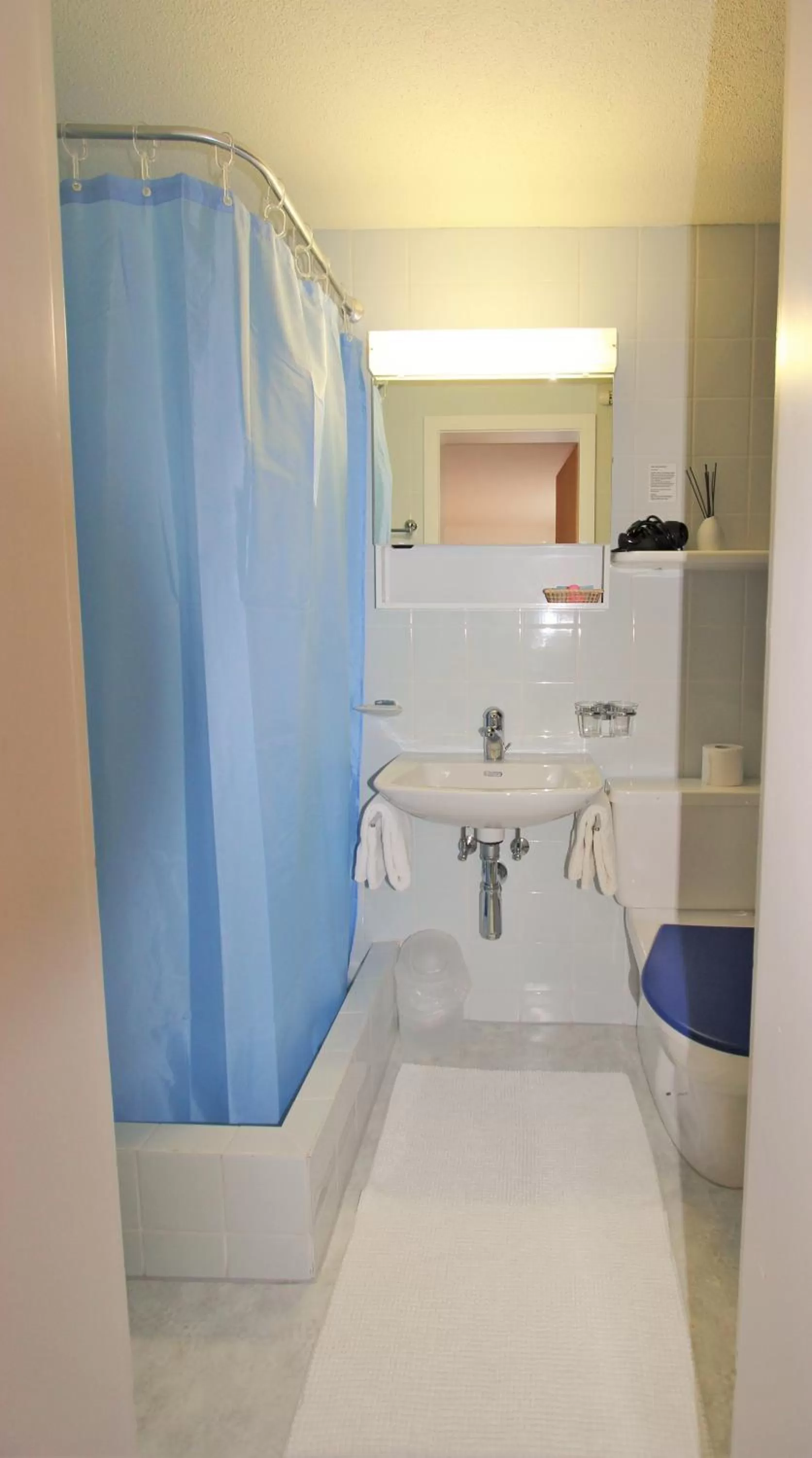 Bathroom in Pension Mezzaprada