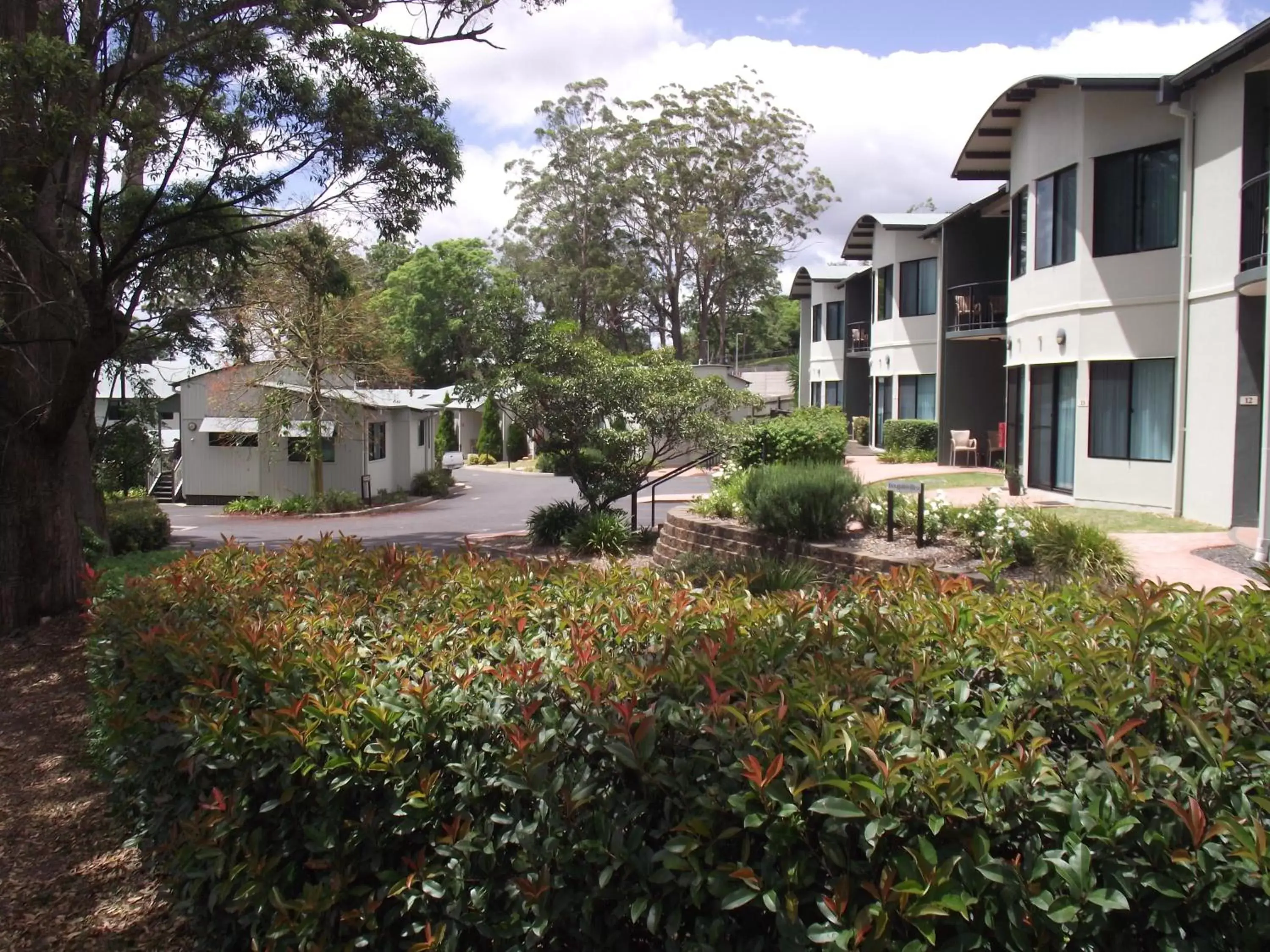 Patio, Property Building in Eastgate on the Range Motel