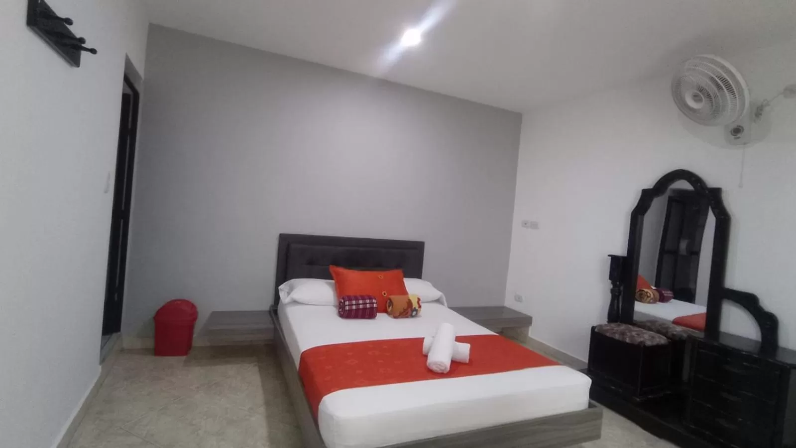 Bed in Hotel El Deportista