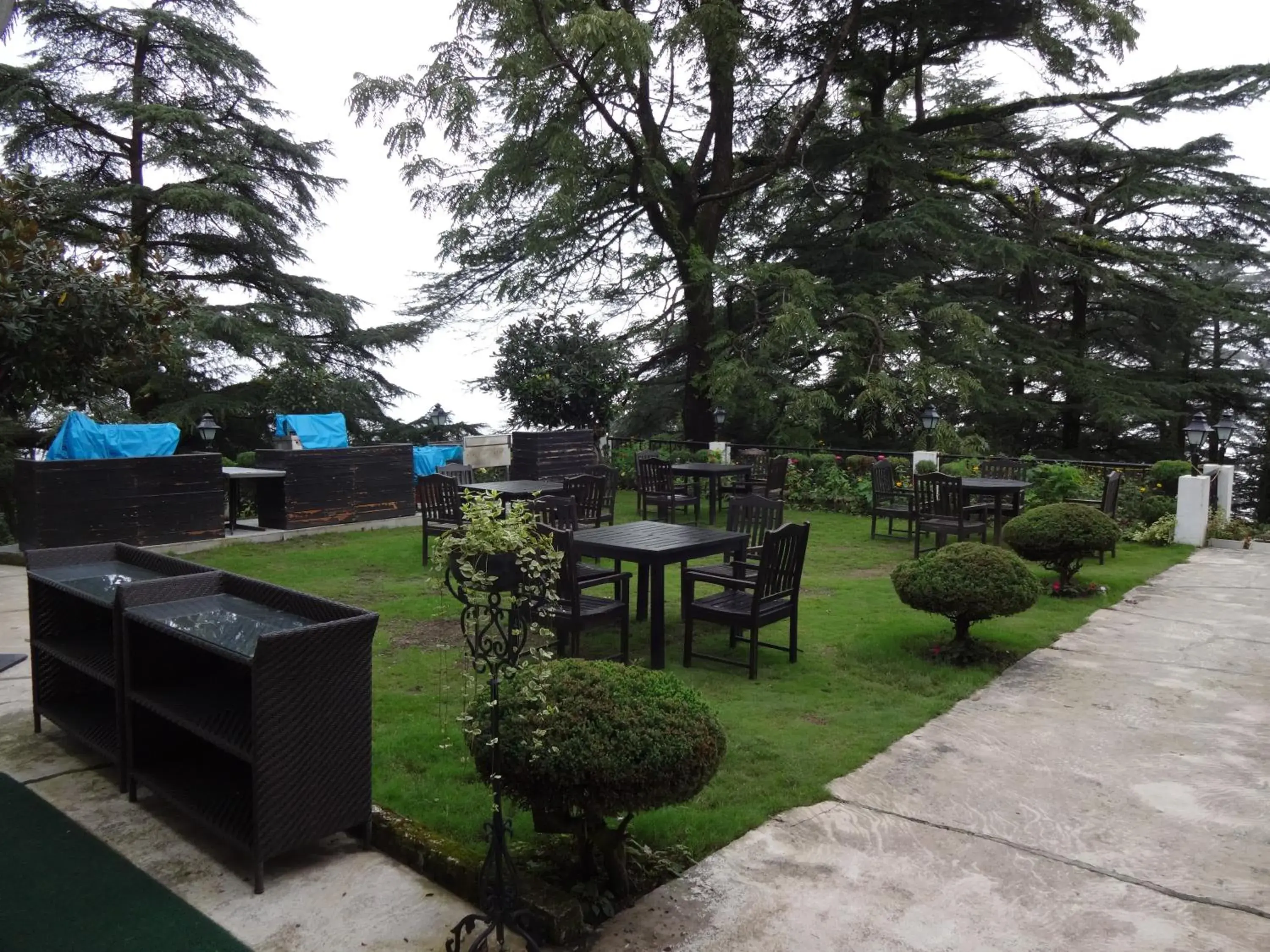 Patio, Garden in The Claridges Nabha Residence-Heritage