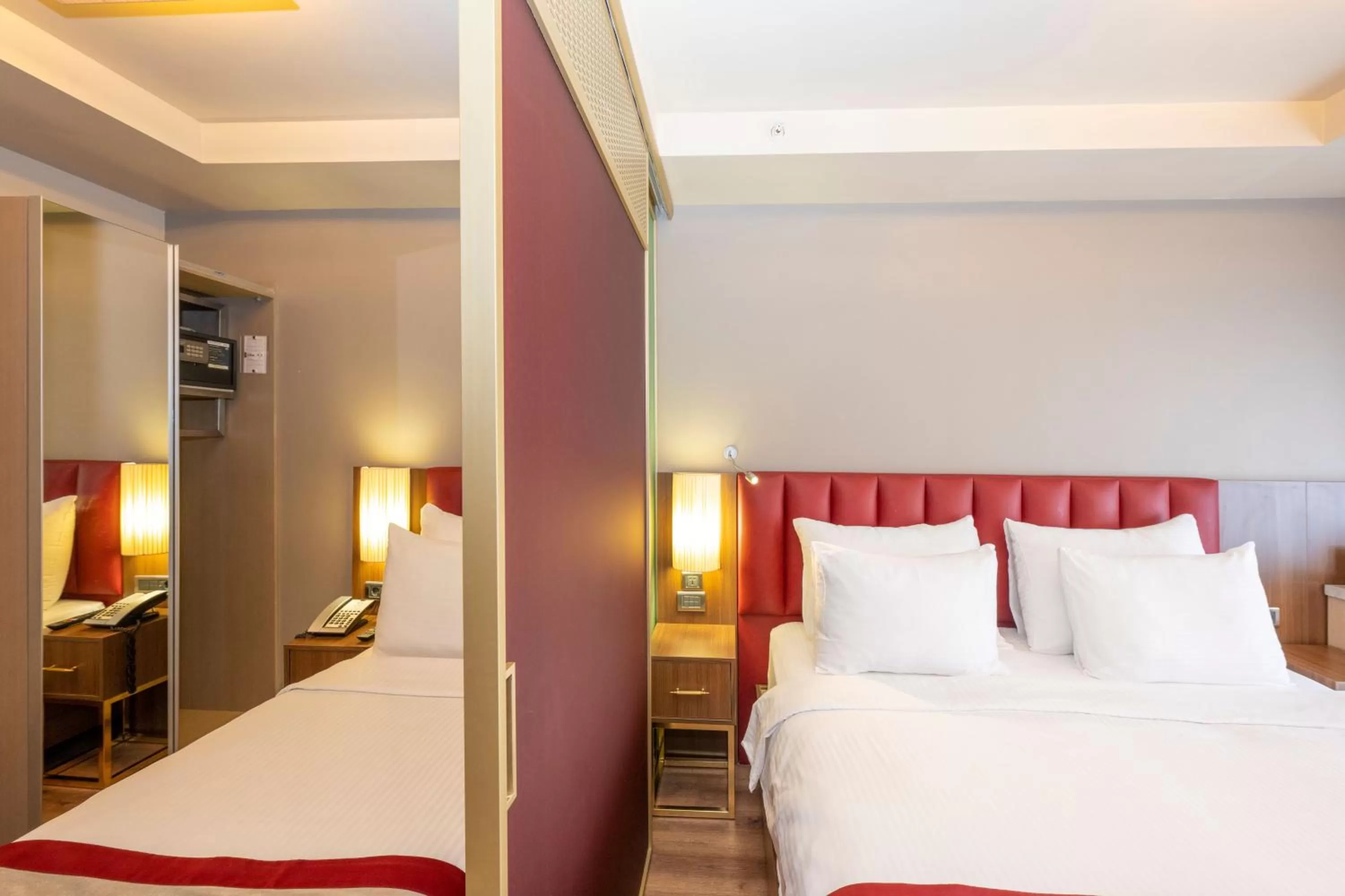 Photo of the whole room, Bed in Ramada By Wyndham Istanbul Pera Taksim