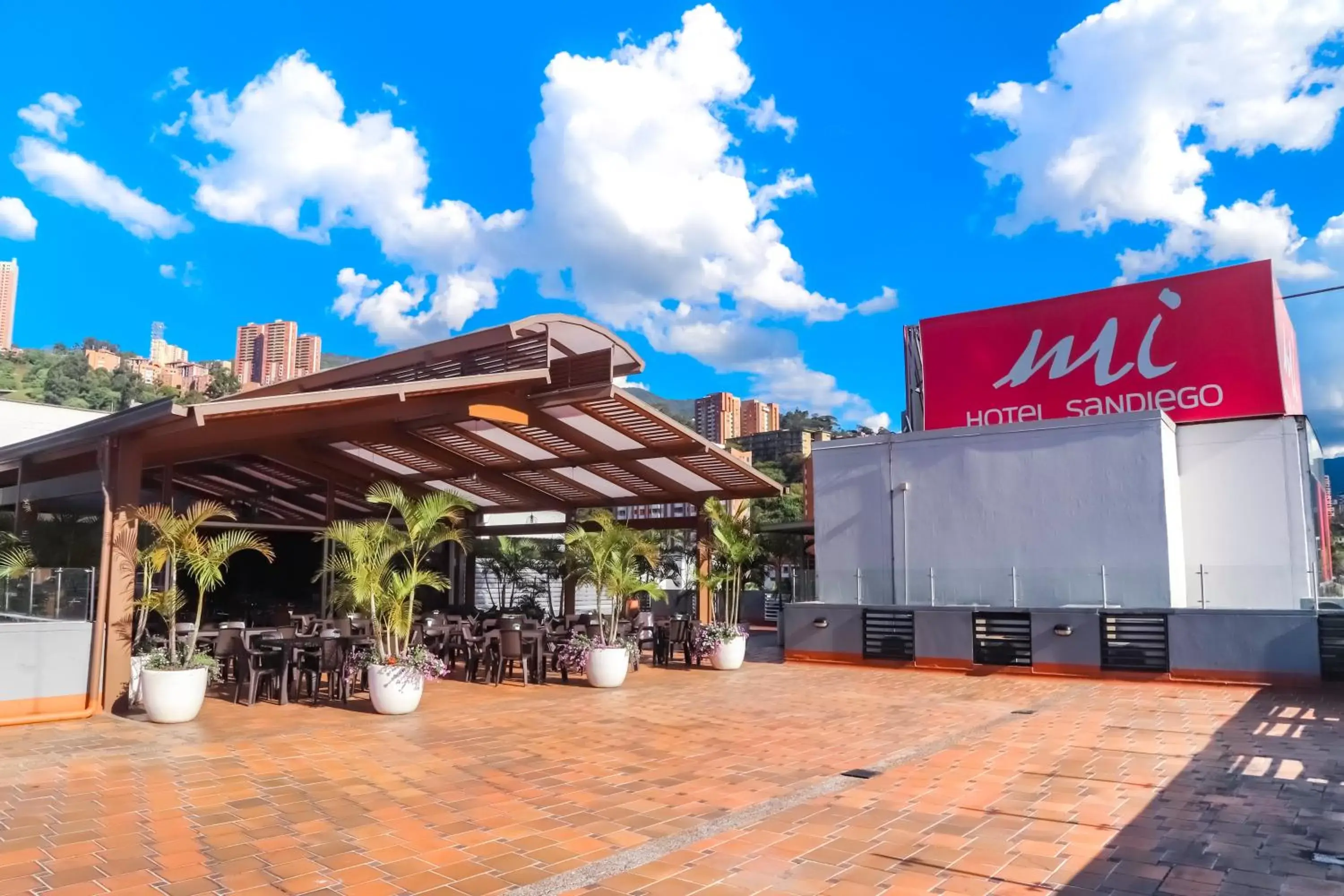 Balcony/Terrace, Property Building in Mi Hotel Sandiego