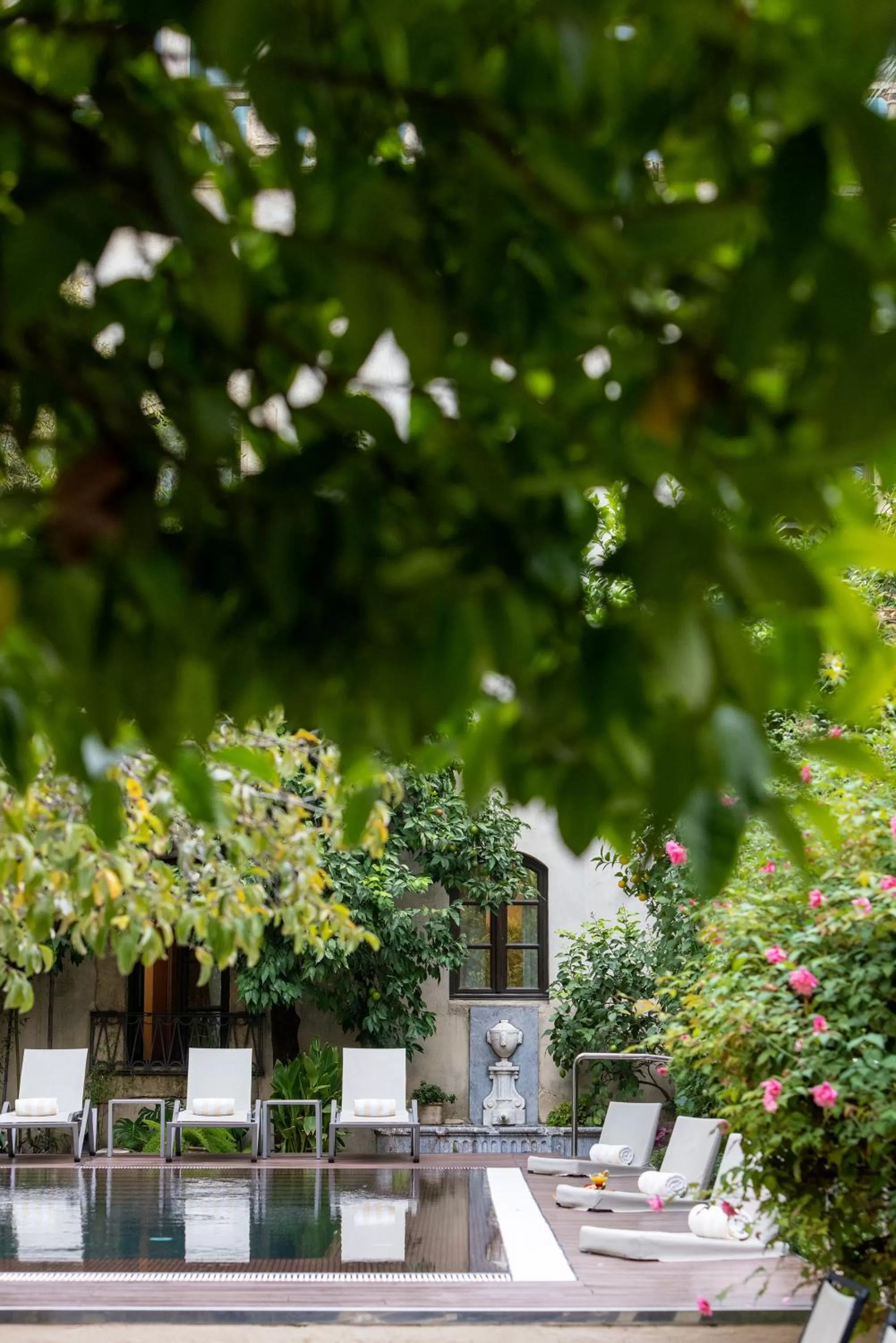 Swimming pool in Hospes Palacio del Bailio, a Member of Design Hotels