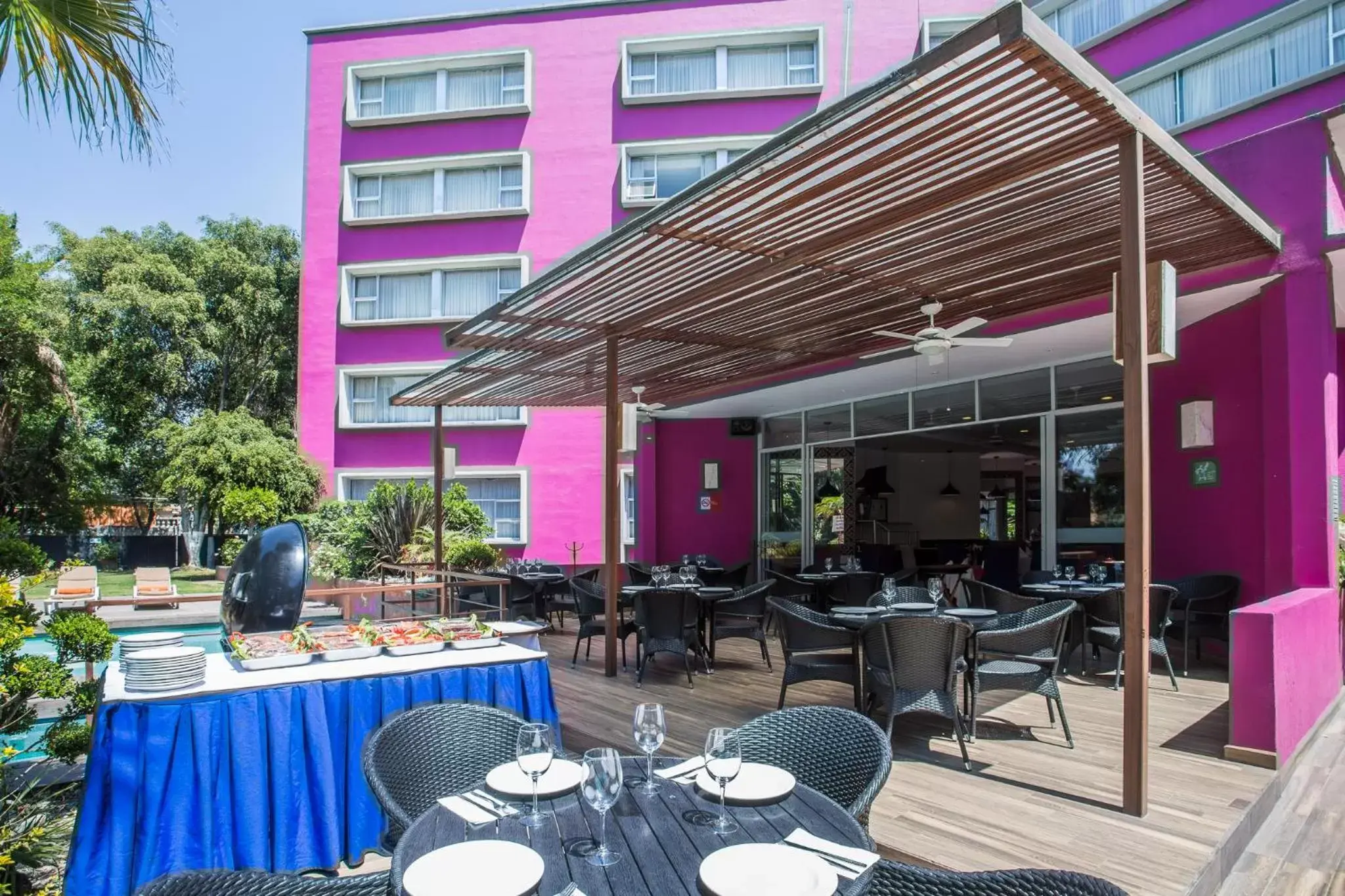 Restaurant/Places to Eat in Hotel Real de Puebla