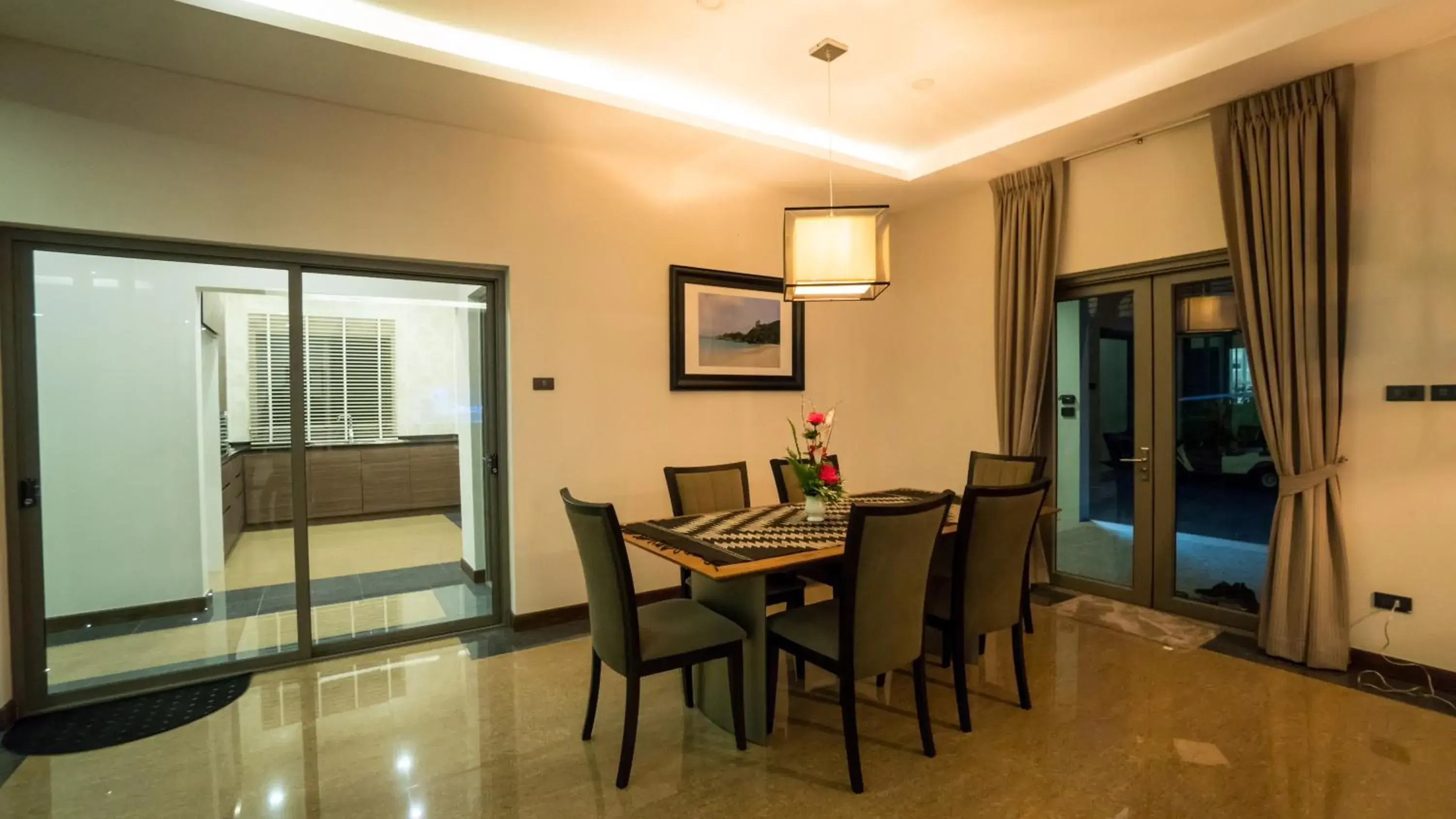 Dining Area in Villa Navin