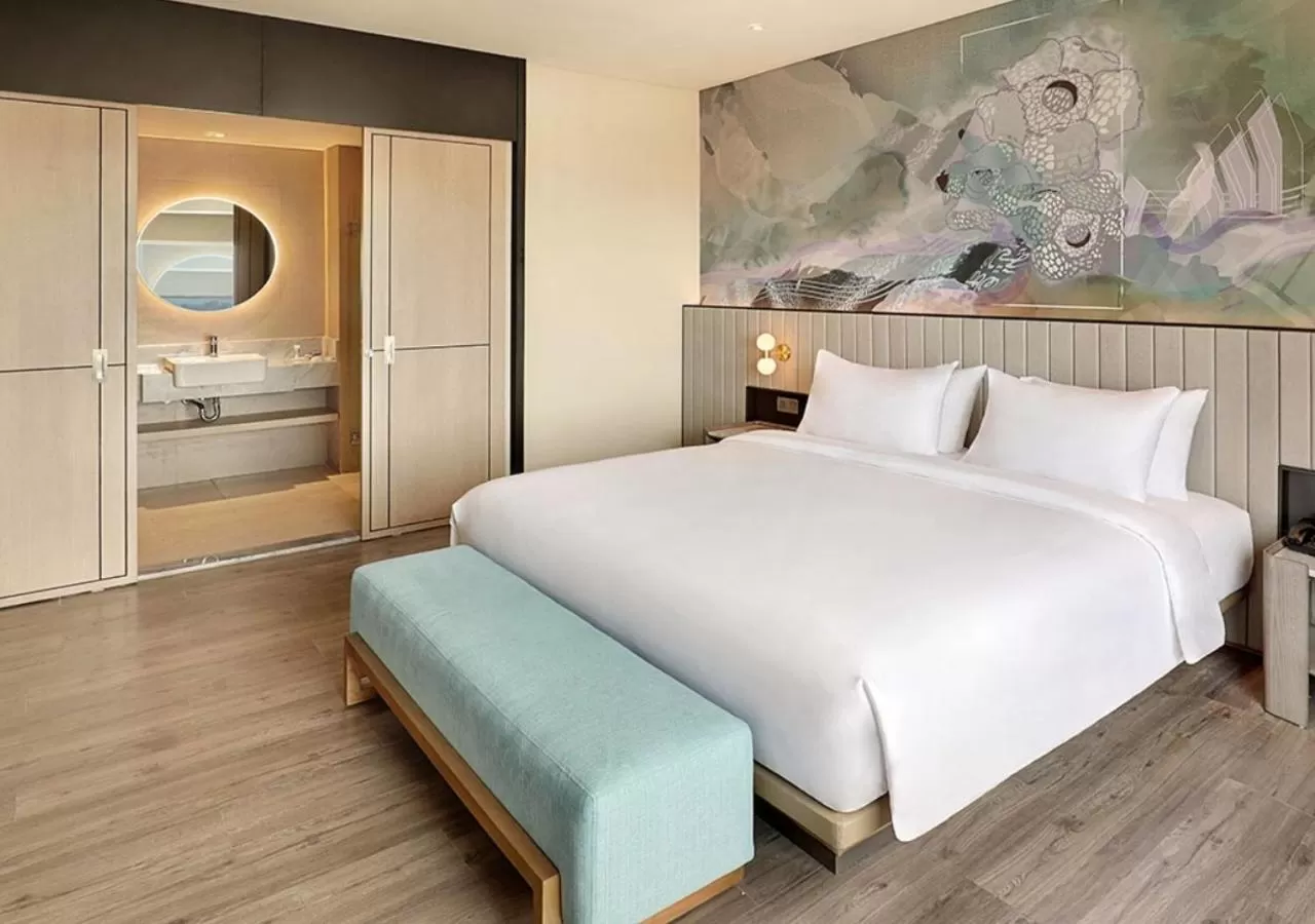 Bed in Mercure Bengkulu