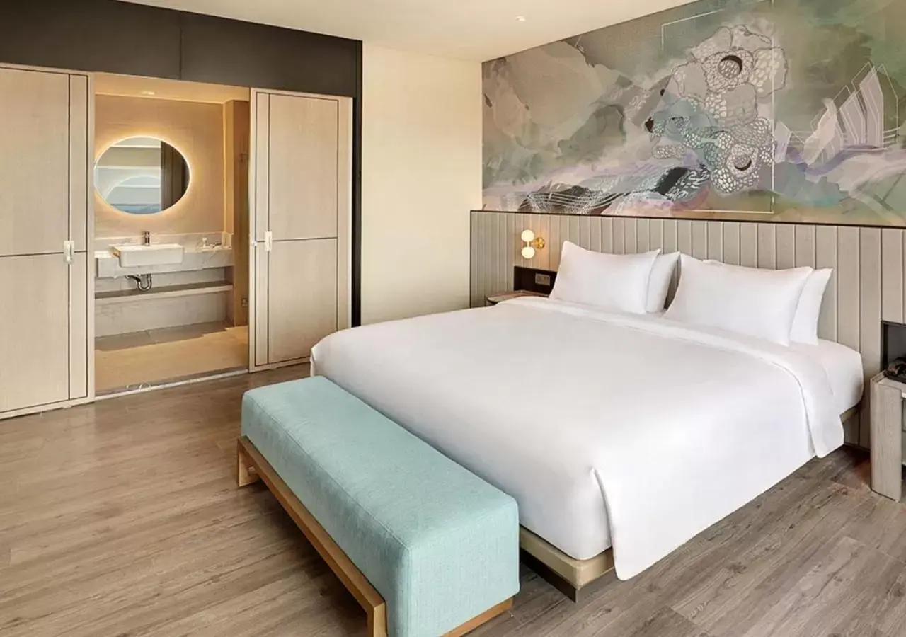 Bed in Mercure Bengkulu