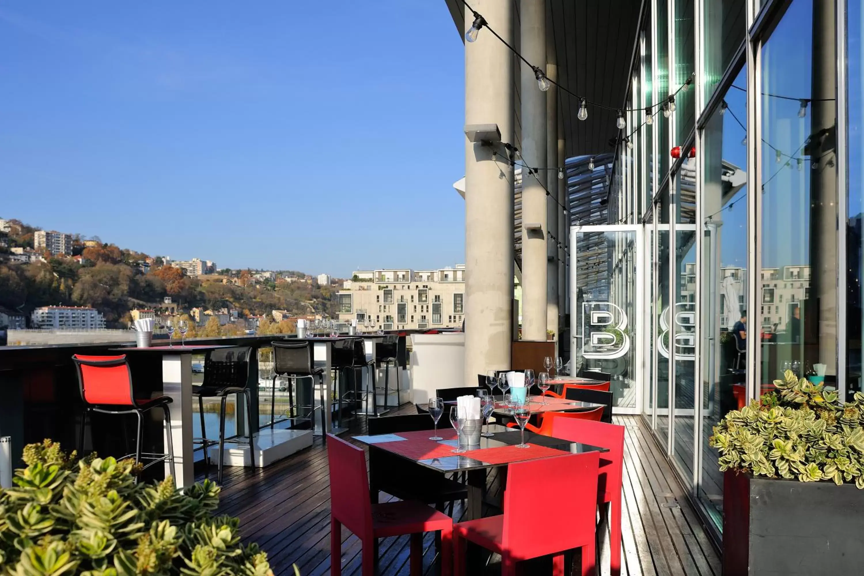 Balcony/Terrace in Novotel Lyon Confluence