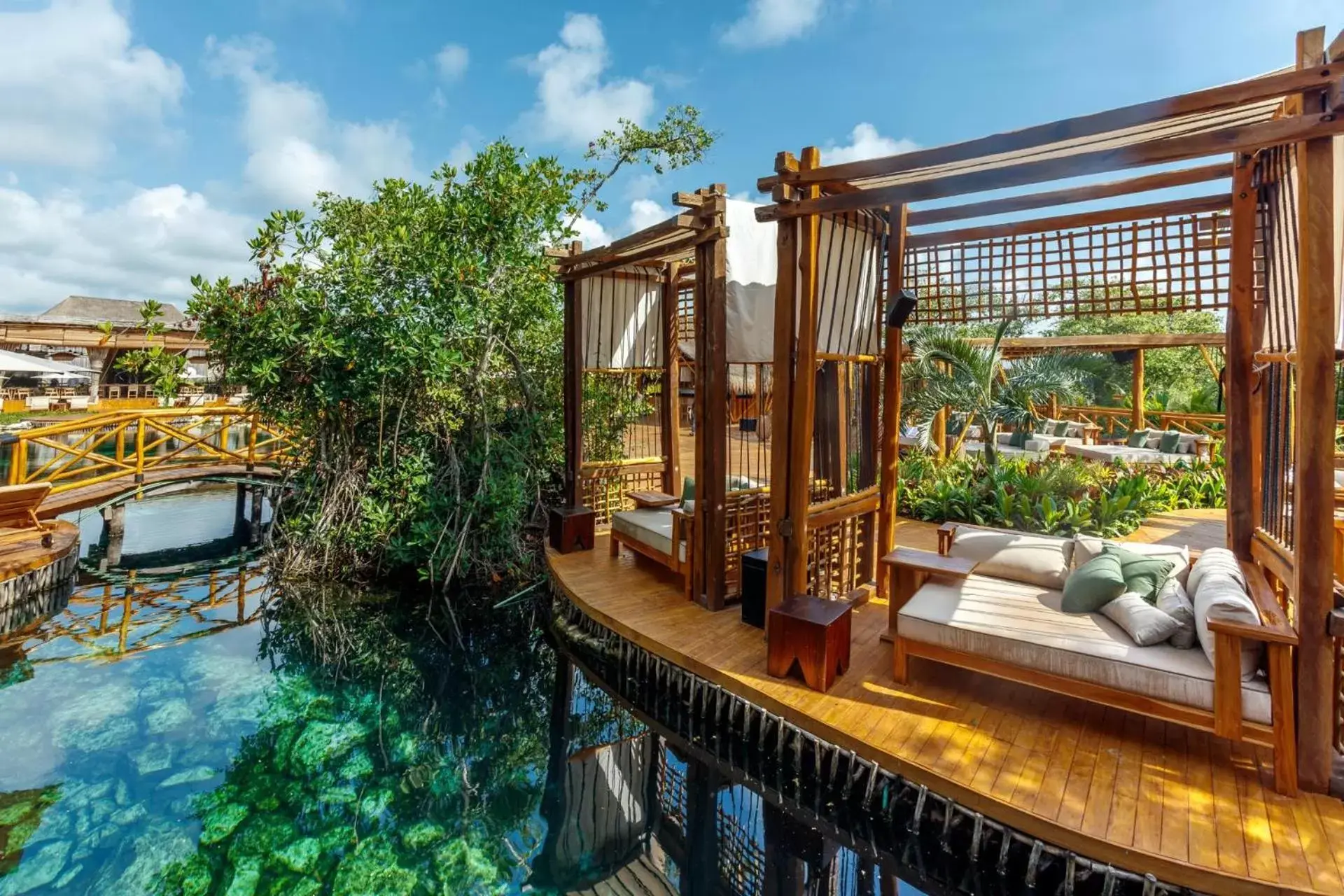 Swimming Pool in Hotel Shibari - Restaurant & Cenote Club