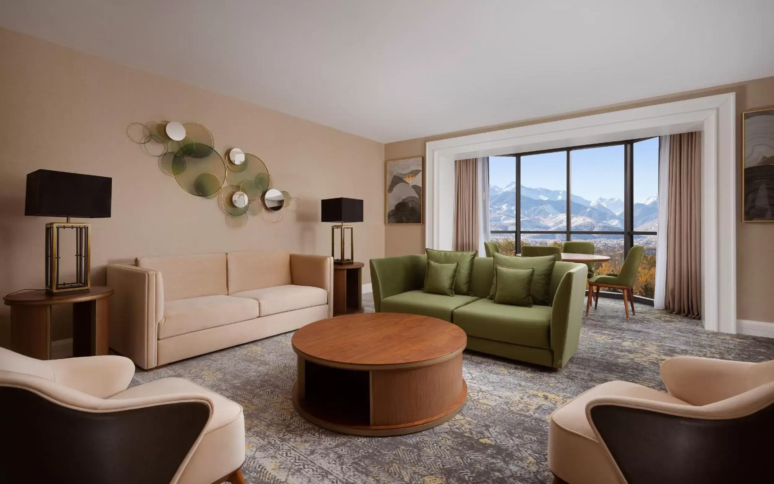 Bedroom, Seating Area in Swissôtel Wellness Resort Alatau Almaty