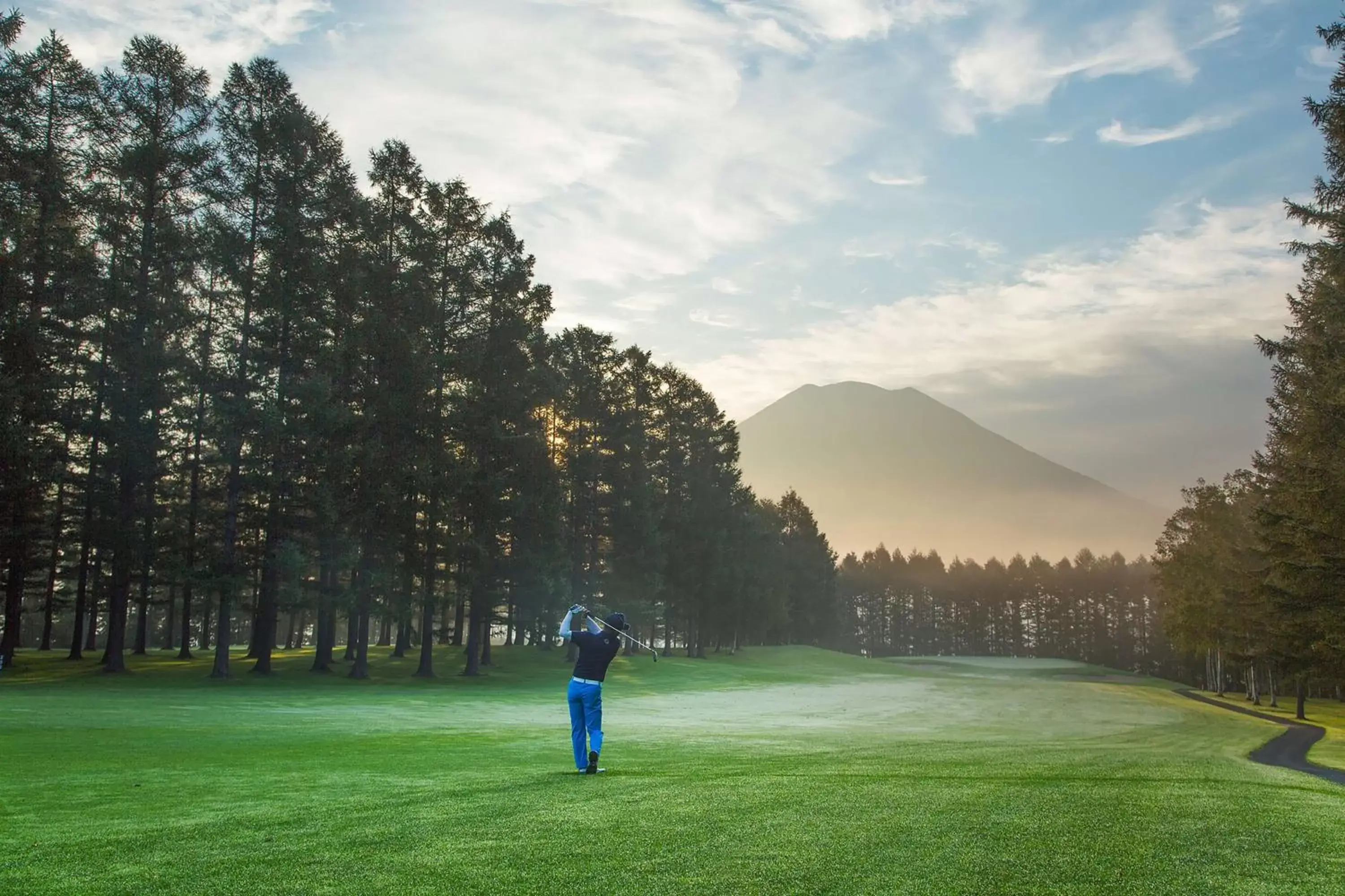 Golfcourse in Hilton Niseko Village