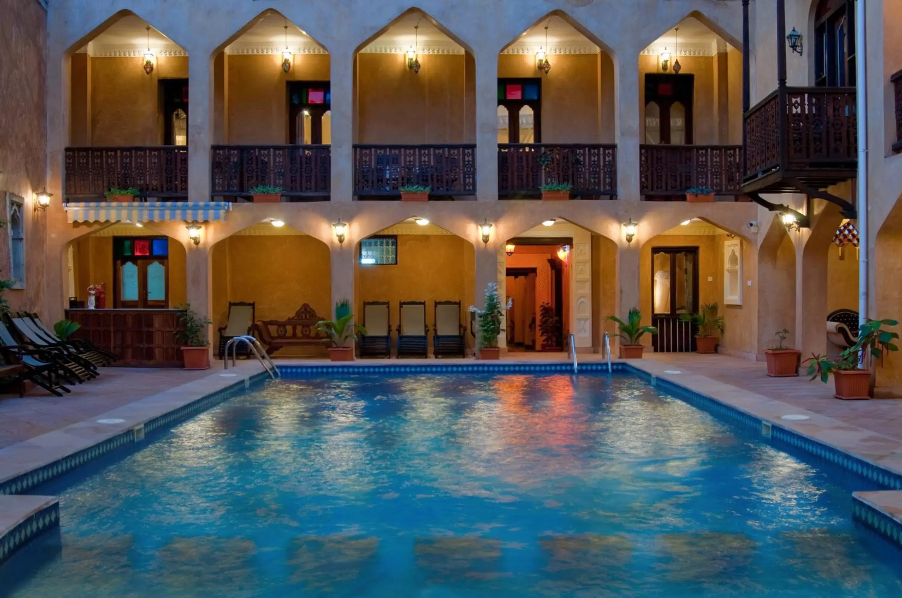 Swimming Pool in Mizingani Seafront Hotel
