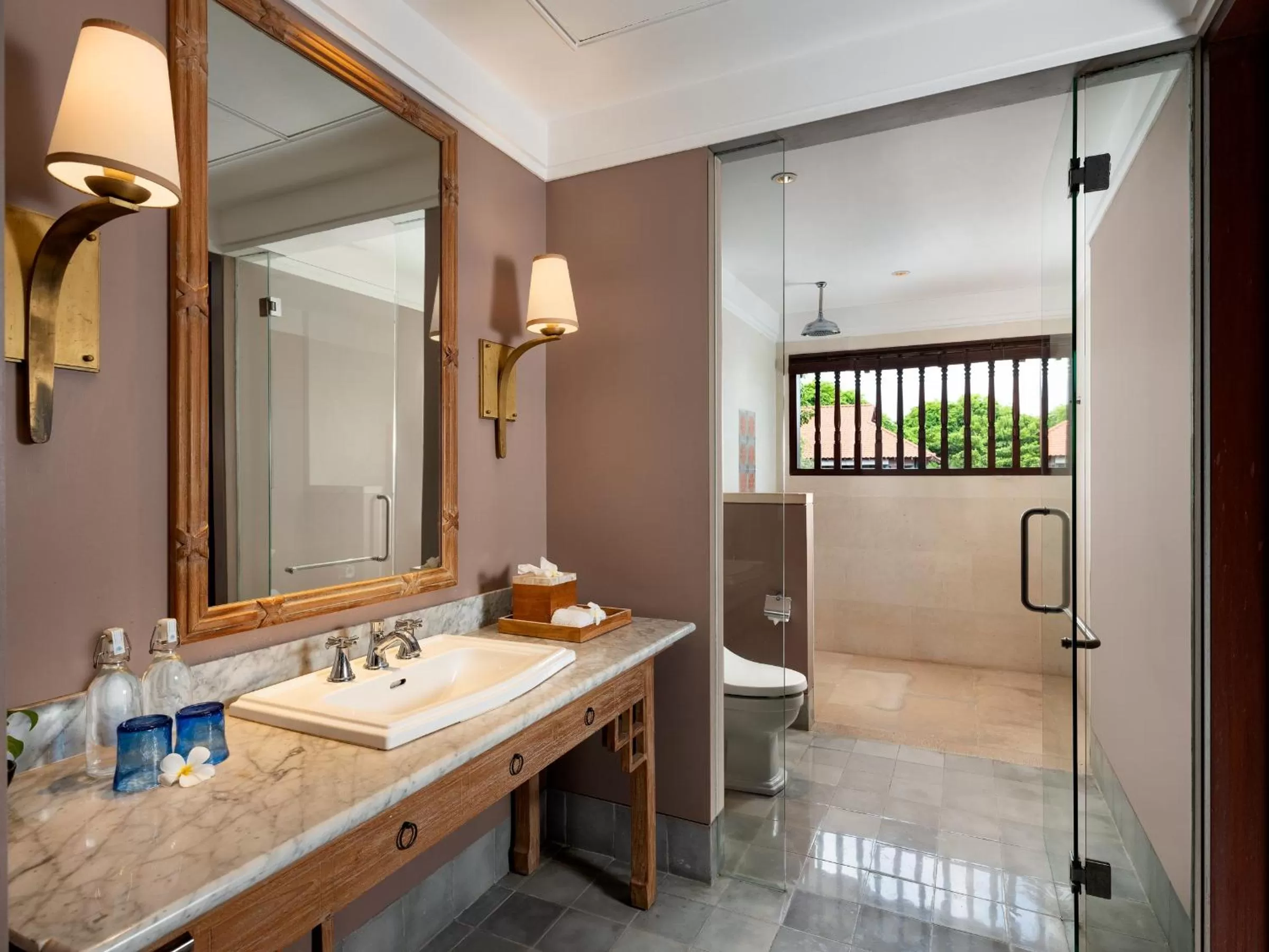 Bathroom in Sudamala Resort, Sanur, Bali