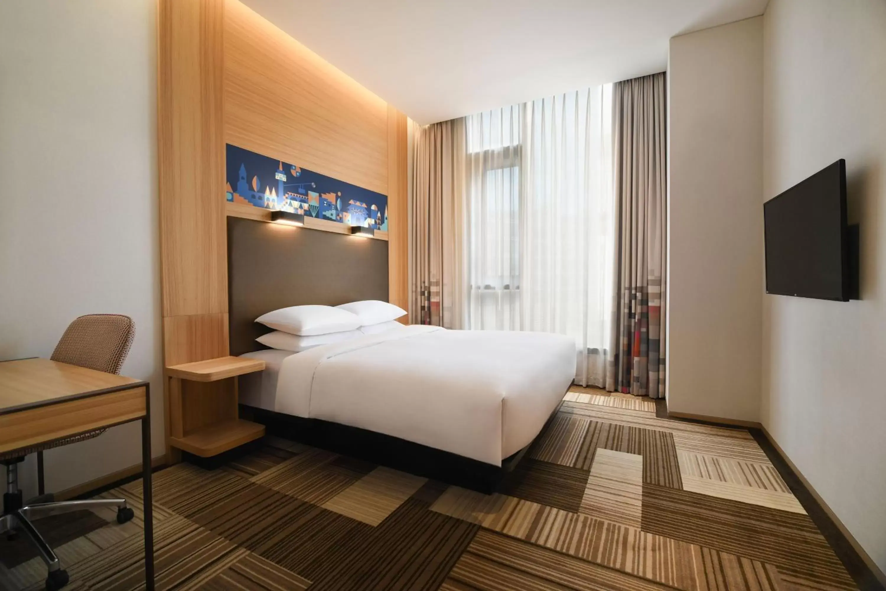 Photo of the whole room, Bed in Aloft Seoul Myeongdong