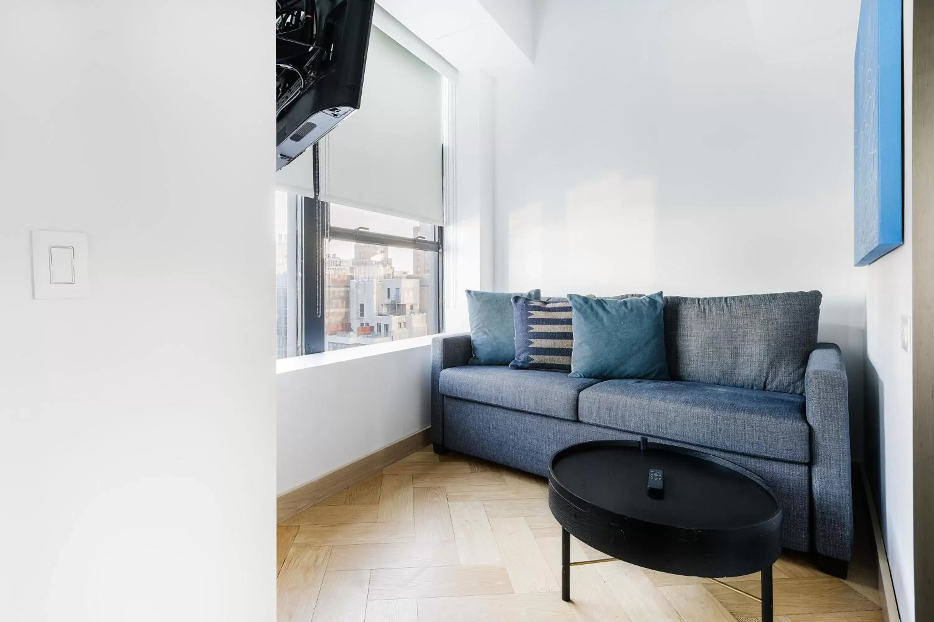 Seating Area in Placemakr Wall Street