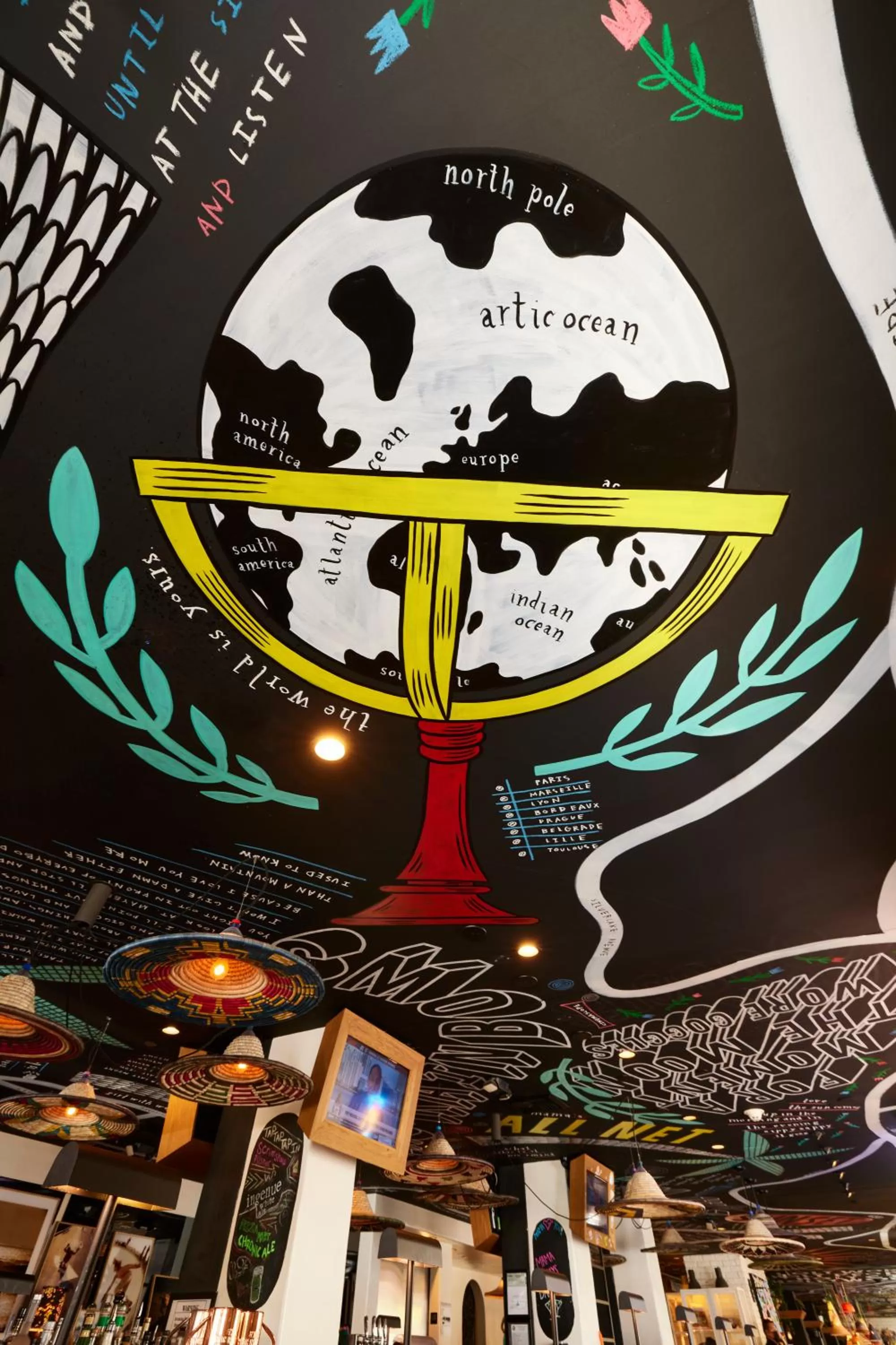 Decorative detail in Mama Shelter Los Angeles