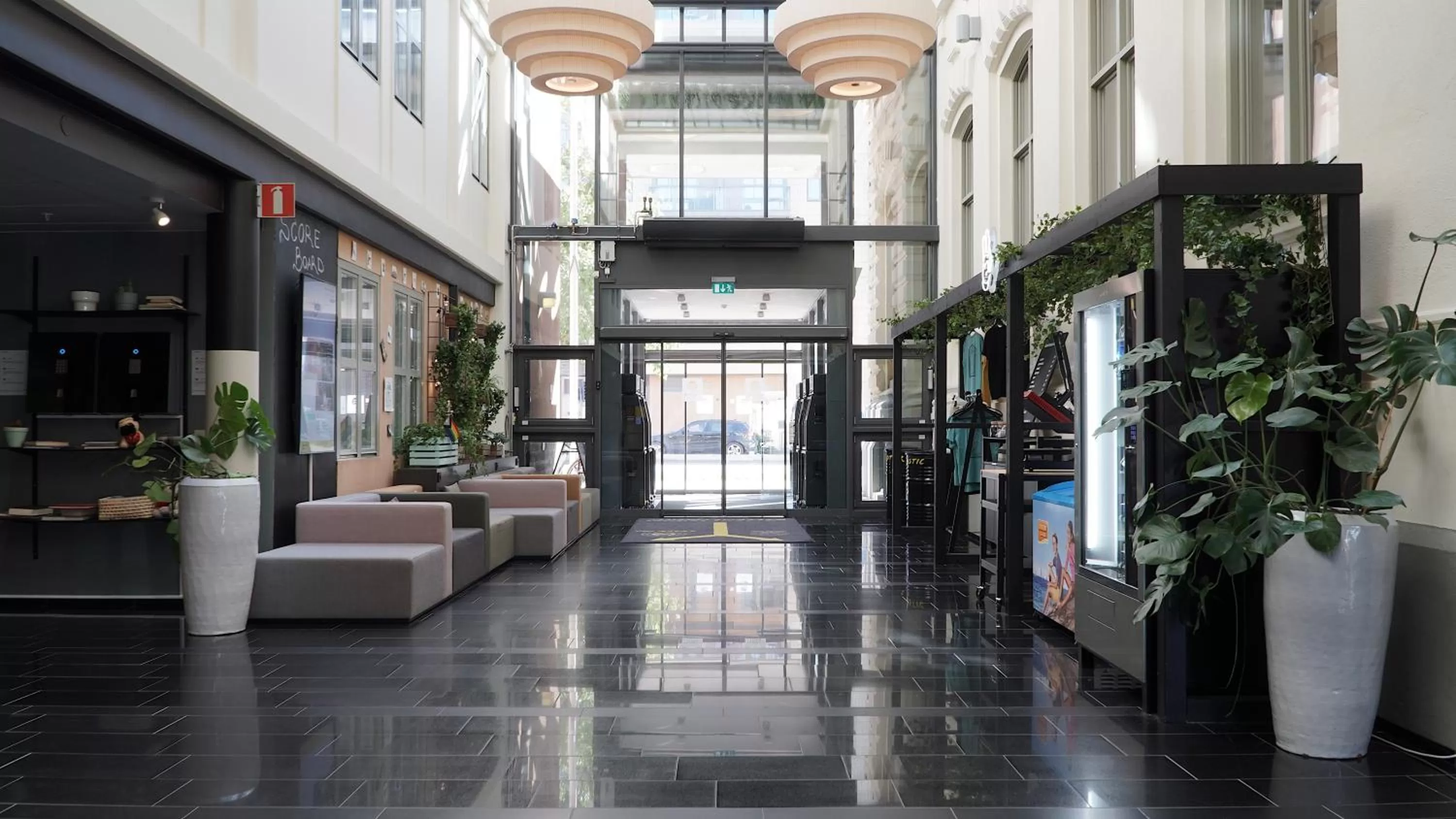 Lobby or reception in Comfort Hotel Malmö