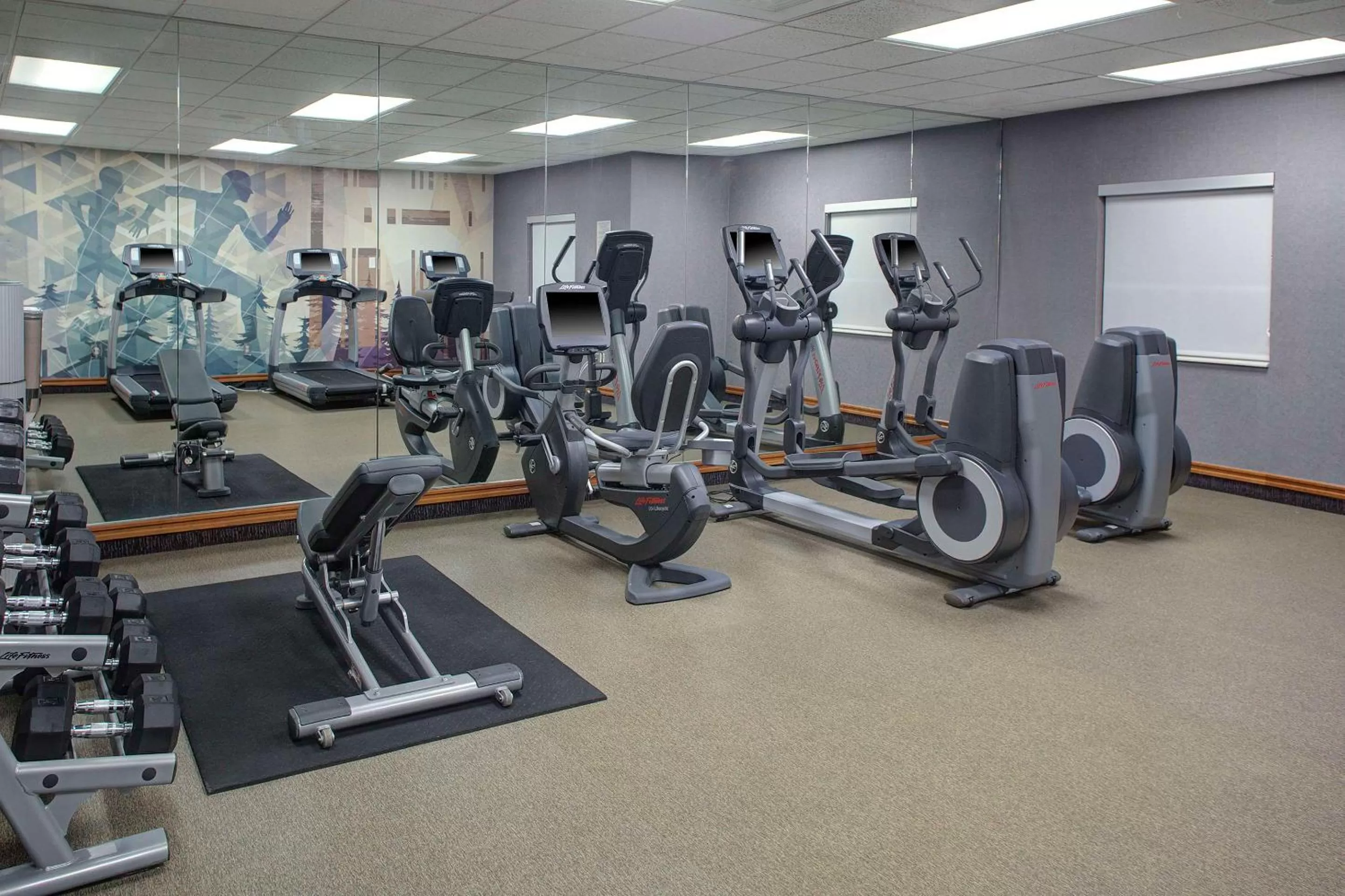 Fitness centre/facilities in Hyatt House Philadelphia/Plymouth Meeting