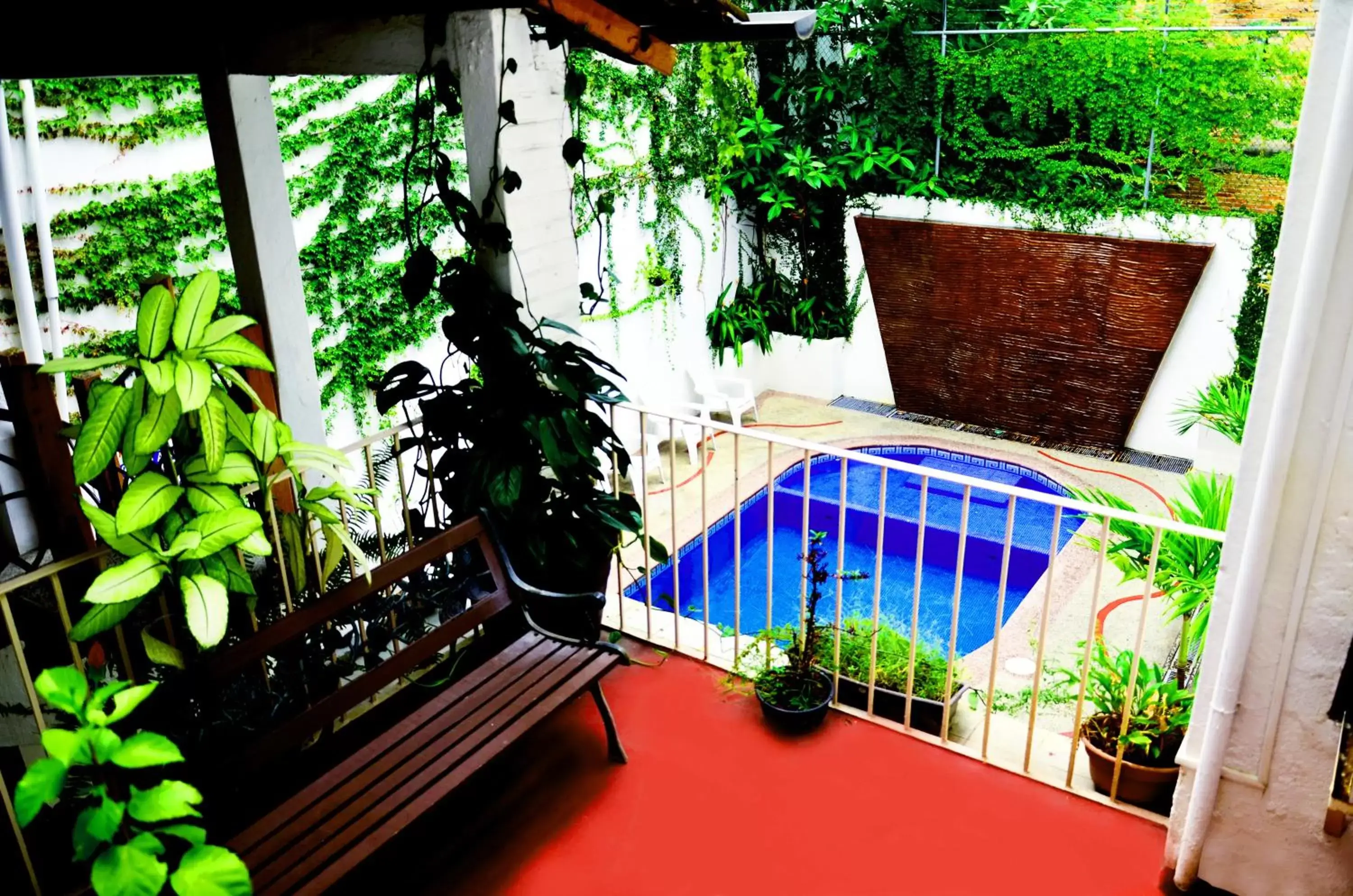 Garden, Pool View in Hotel Hacienda de Vallarta Centro