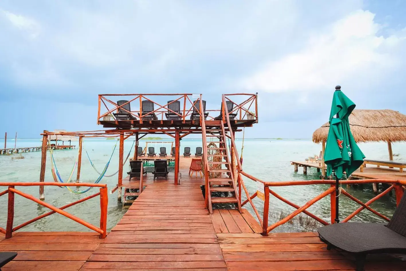 Balcony/Terrace in El Búho Lagoon Bacalar