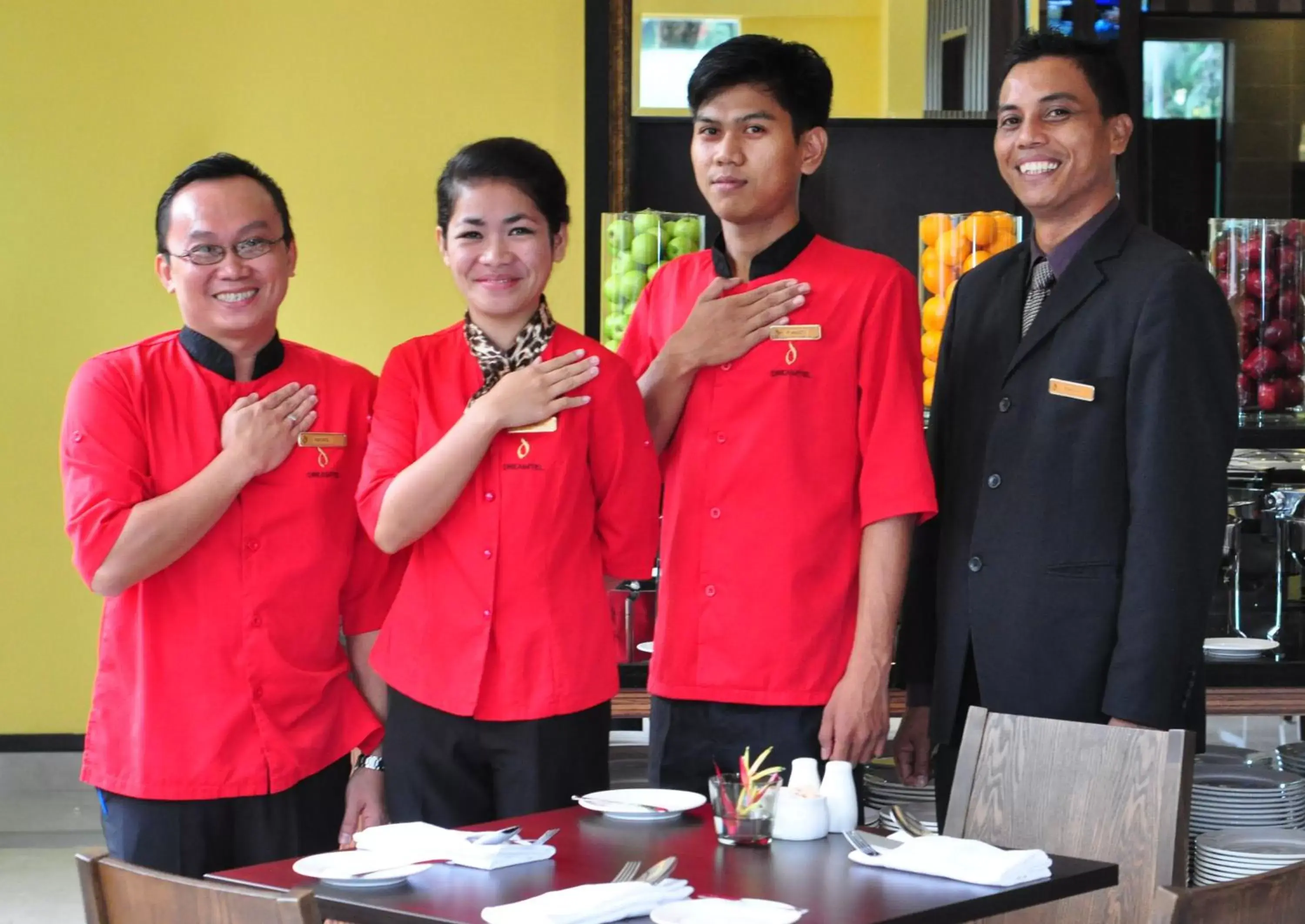 Staff, Restaurant/Places to Eat in Dreamtel Kota Kinabalu