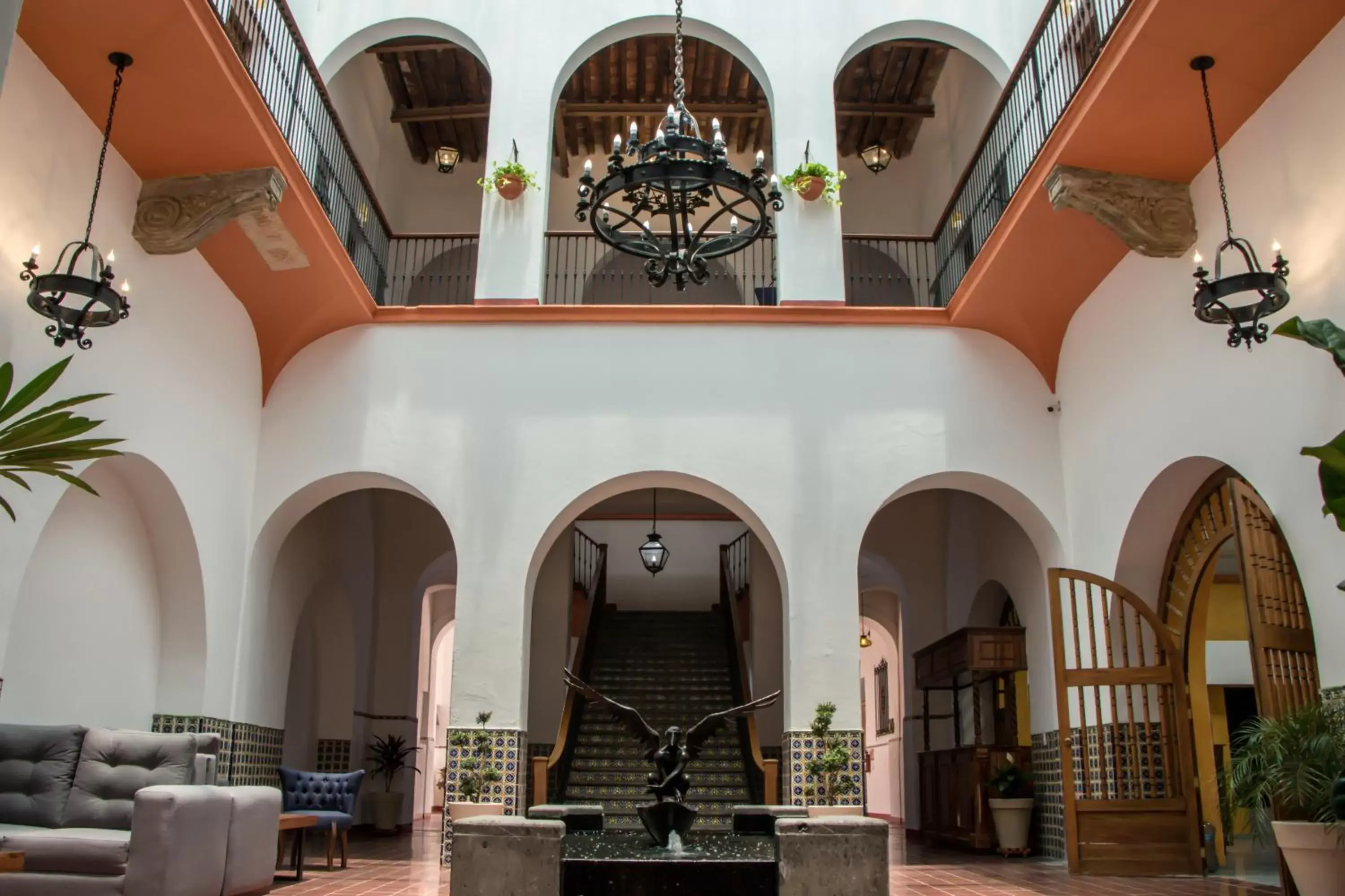 Lobby or reception in Hotel Real de Castilla