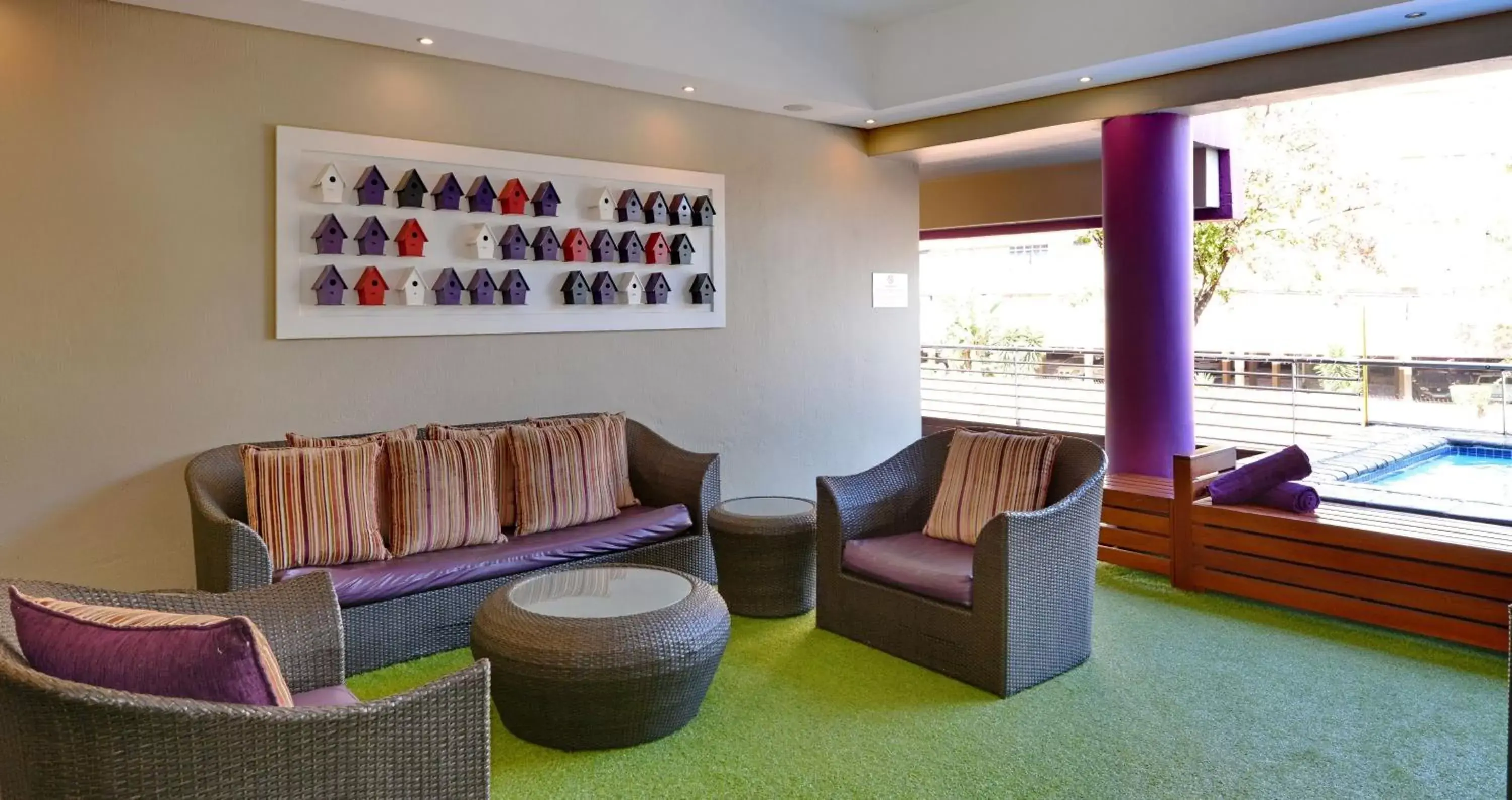 Seating Area in ANEW Hotel Hatfield Pretoria