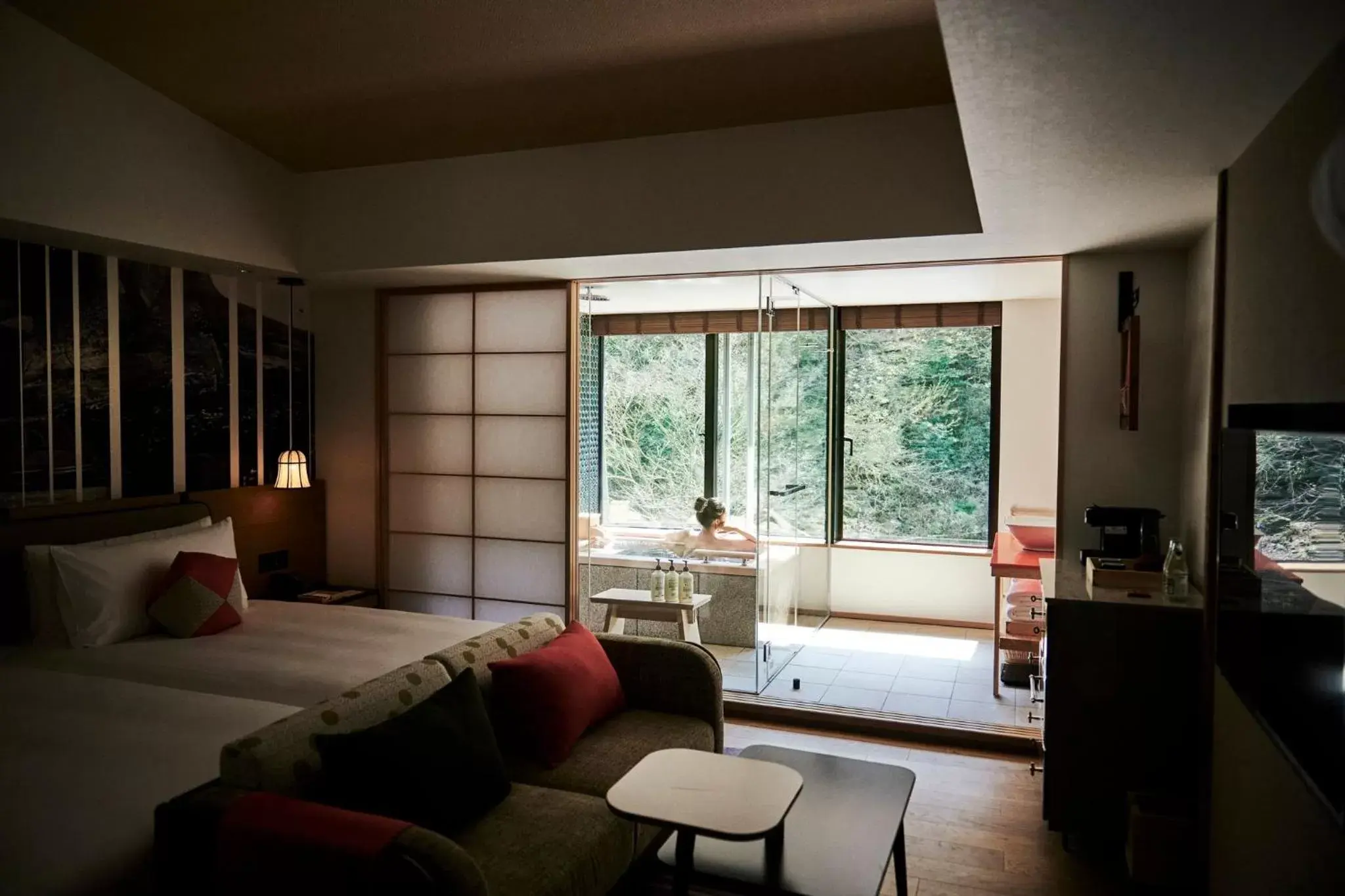 Photo of the whole room, Seating Area in Hotel Indigo Hakone Gora, an IHG Hotel