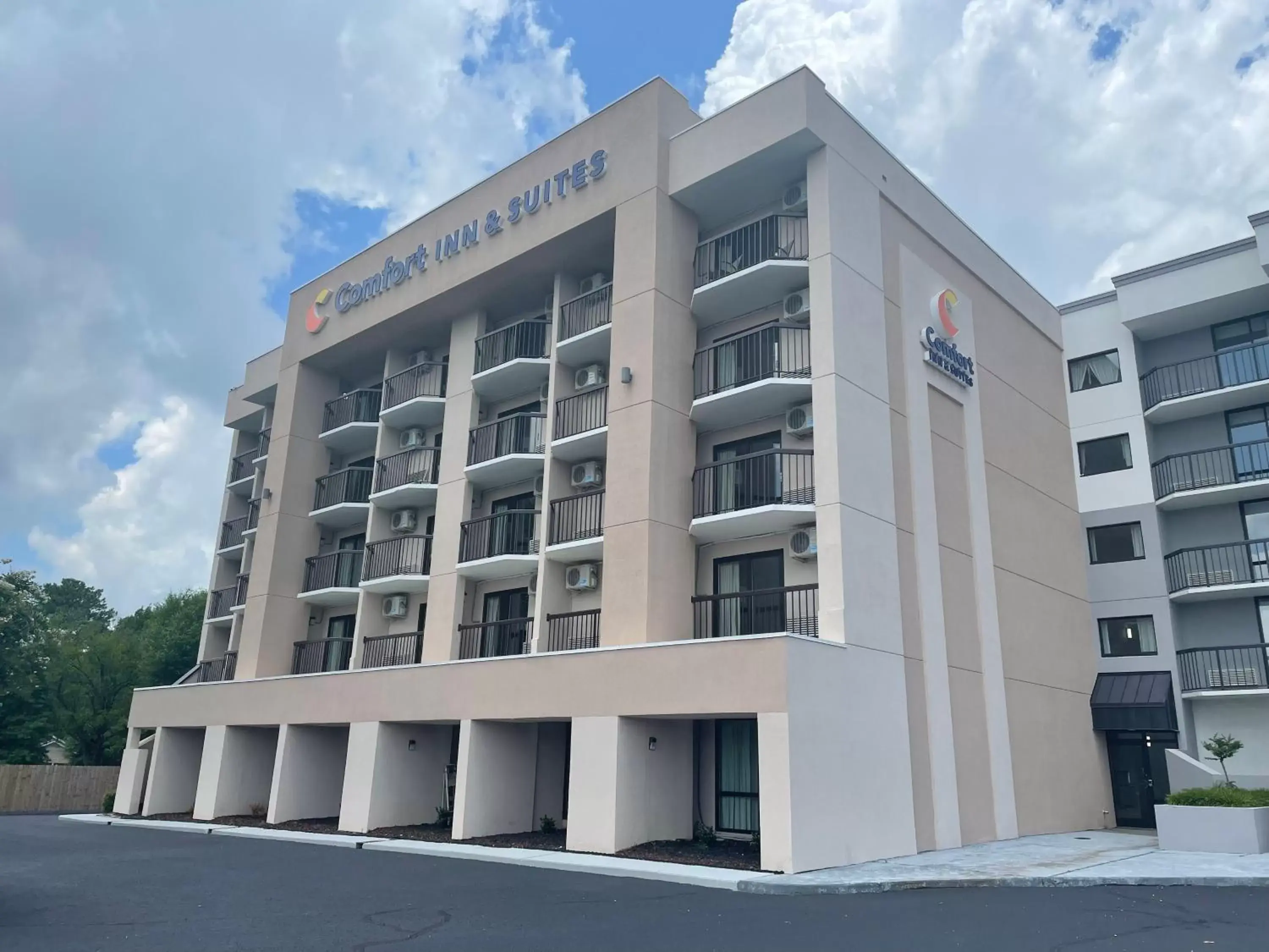 Property building in Comfort Inn & Suites Spring Lake - Fayetteville near Fort Bragg Property building in Comfort Inn & Suites Spring Lake - Fayetteville near Fort Bragg