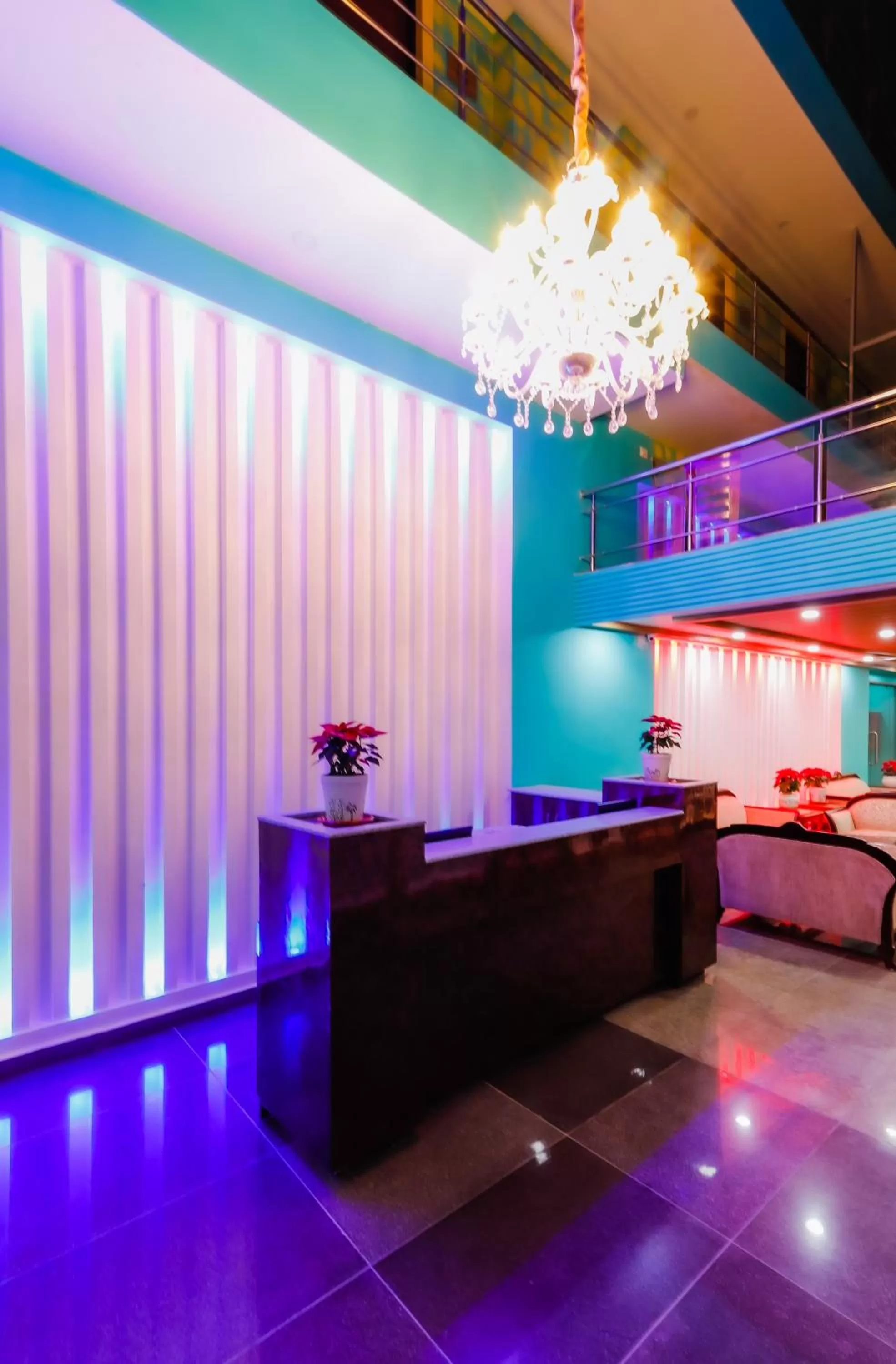 Lobby or reception in Miranda Beach Resort Baga