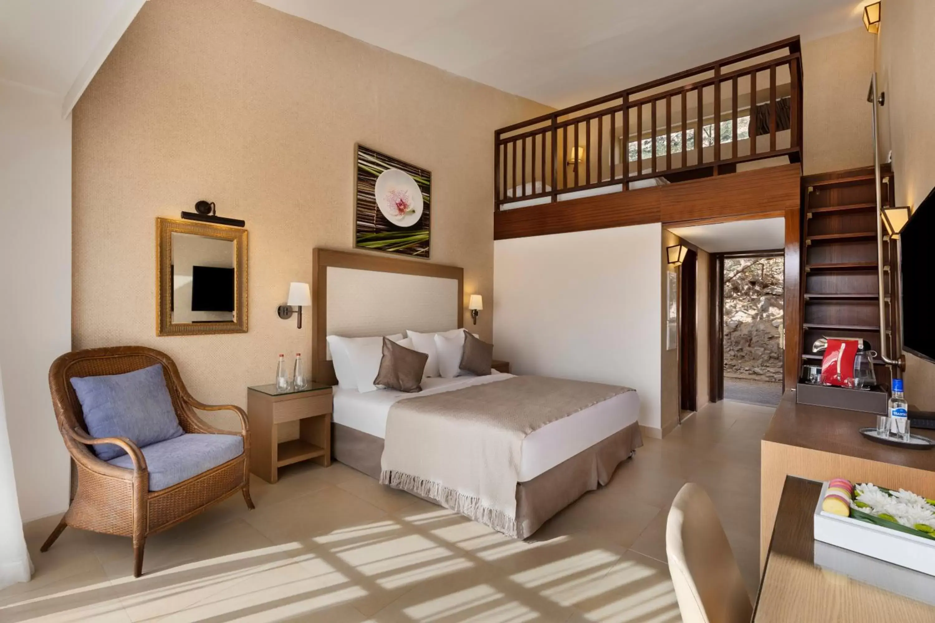 Deluxe Shangri-La Family Room Triple in Herbert Samuel Royal Shangri-La Eilat