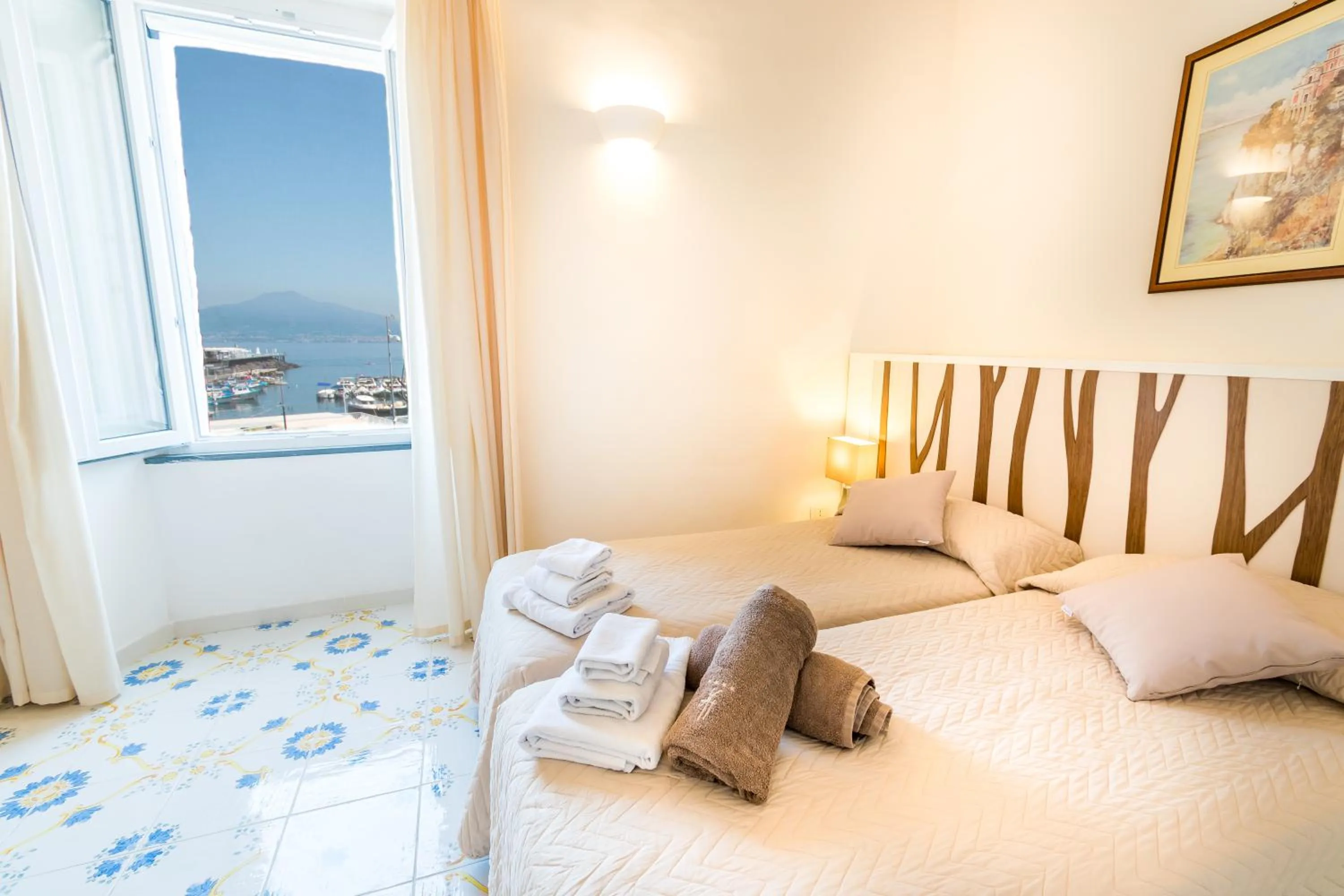 Bedroom, Bed in Le Ancore Hotel