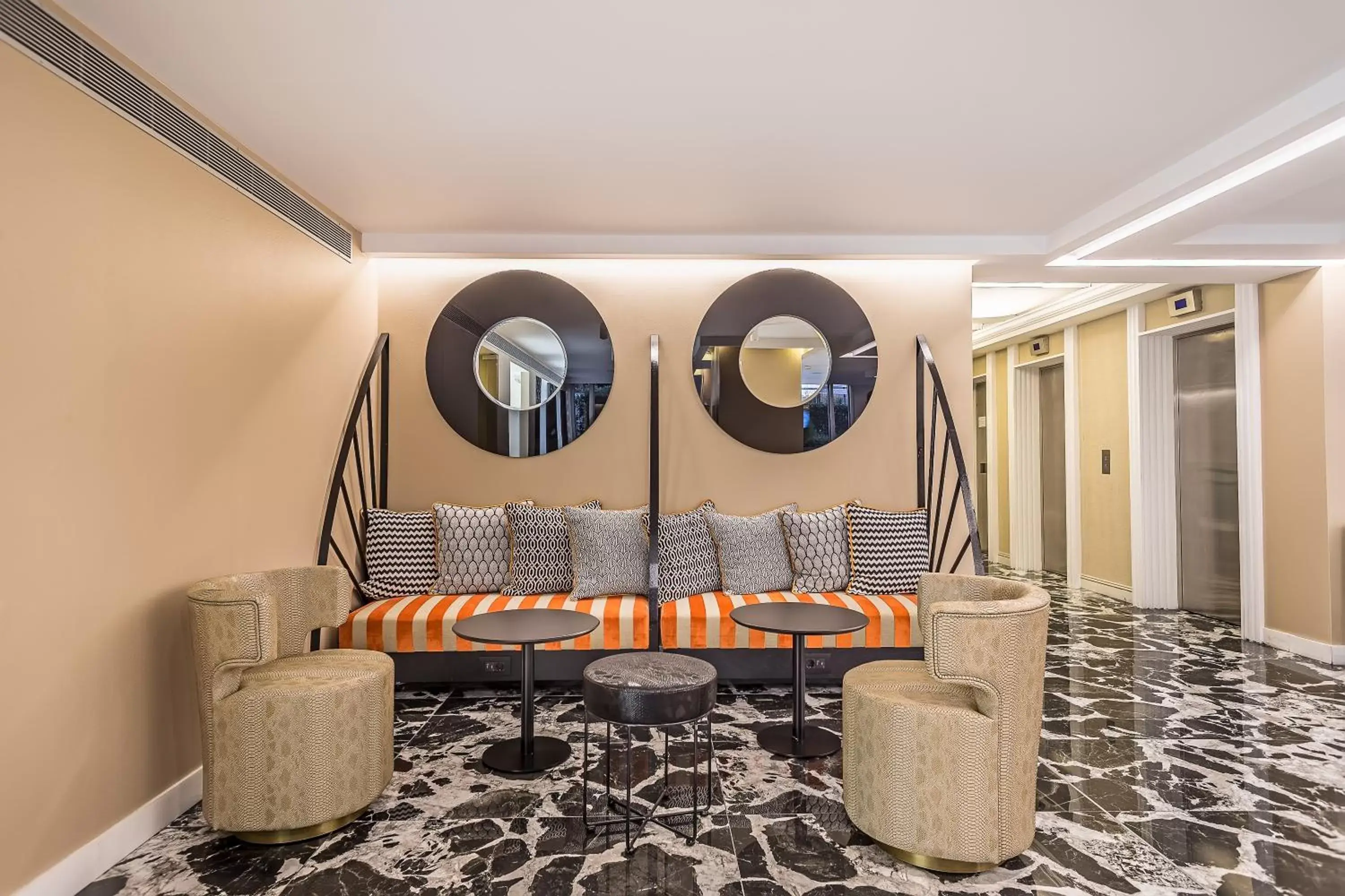 Lobby or reception, Seating Area in Airotel Stratos Vassilikos Hotel