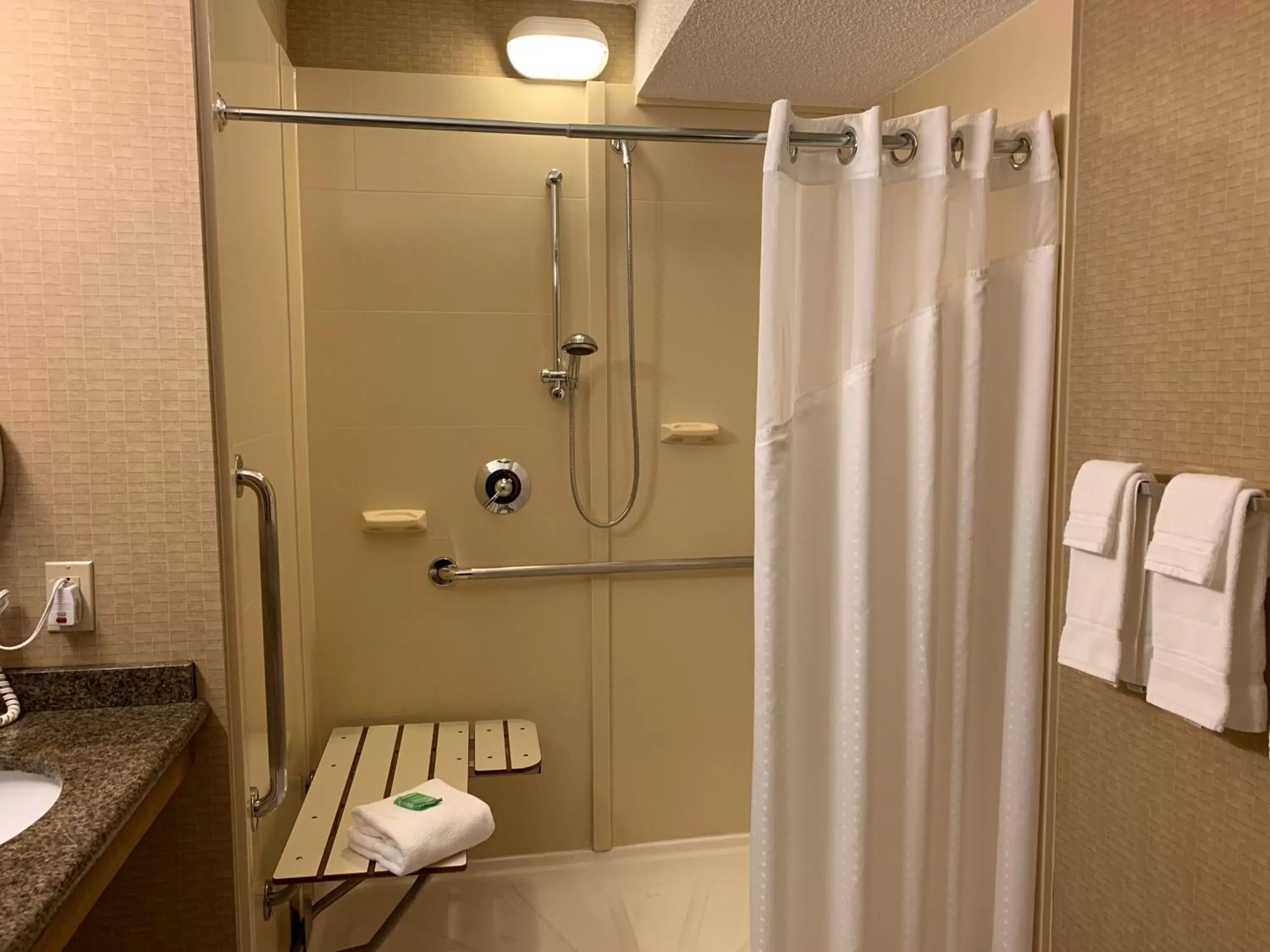 King Room - Disability Access Roll in Shower/Non-Smoking in Holiday Inn Johnstown-Downtown, an IHG Hotel King Room - Disability Access Roll in Shower/Non-Smoking in Holiday Inn Johnstown-Downtown, an IHG Hotel