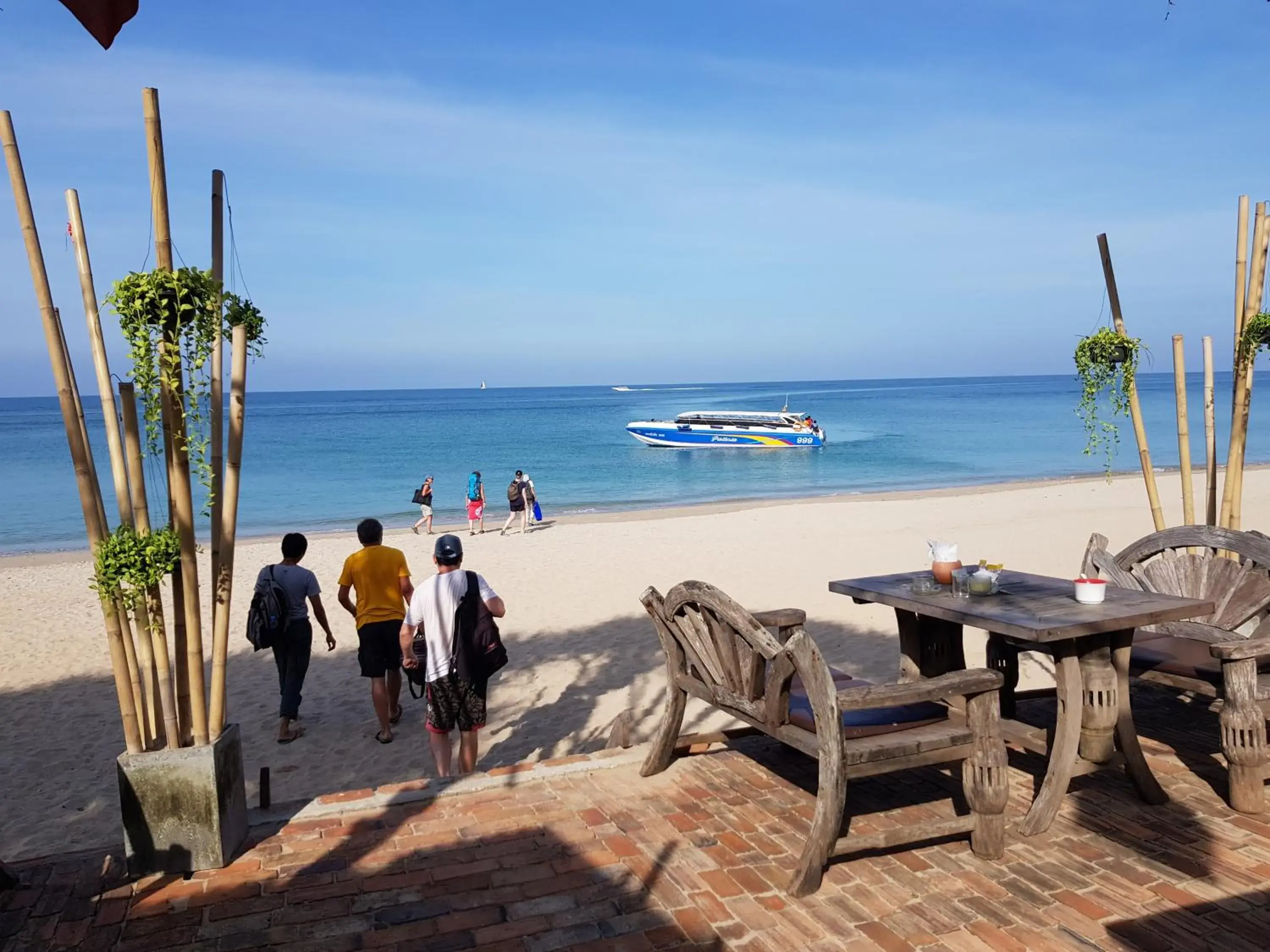 Dining area, Beach in Clean Beach Resort