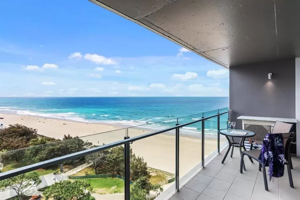 Sea View in One The Esplanade Apartments on Surfers Paradise